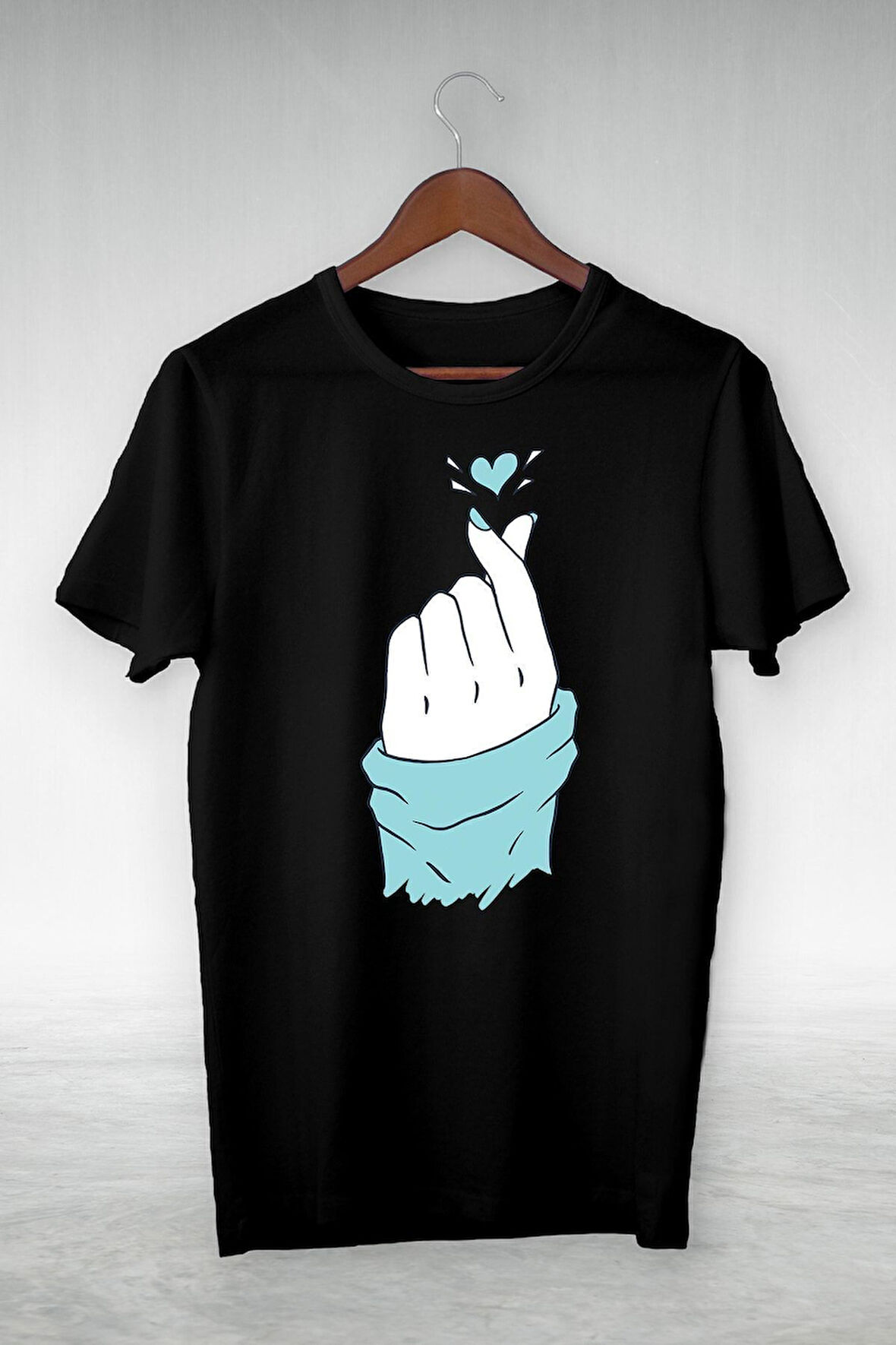 Unisex No Thanks Baskılı Oversize T-shirt