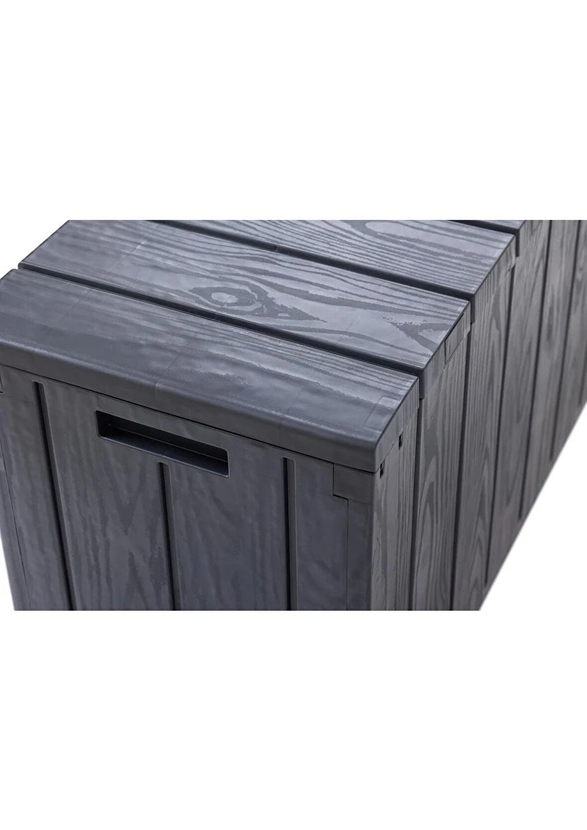 Multibox Bravo 270 Lt Siyah Saklama Sandığı – Dayanıklı, Tekerlekli ve Kilitlenebilir Bahçe Kutusu