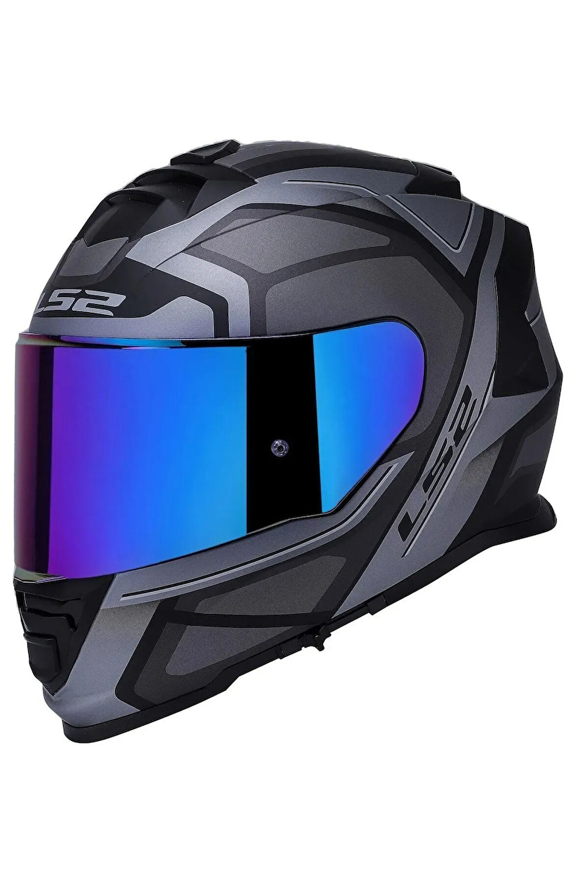 Storm 2 Faster Tıtanıum Fullface Motosiklet Kaskı Gökkuşağı Camlı