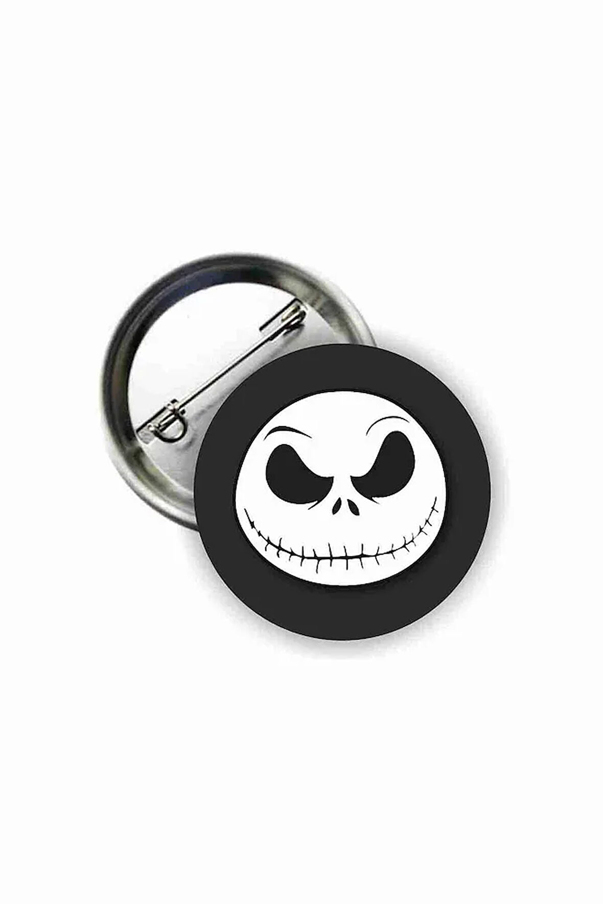 The Nightmare Before Christmas - Jack Skellington Y2K Grunge Style Buton Rozet