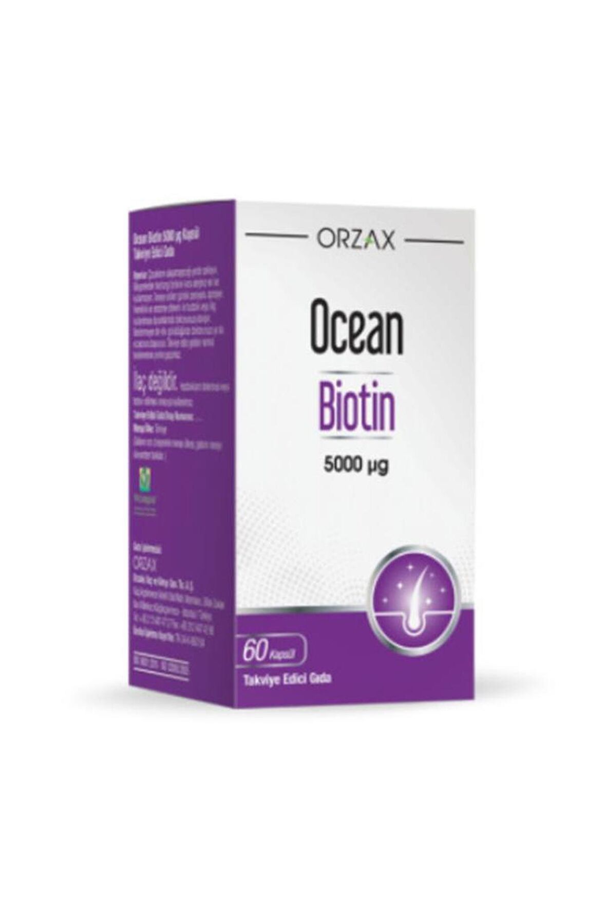 Ocean Biotin 5000 ug 60 Kapsül 