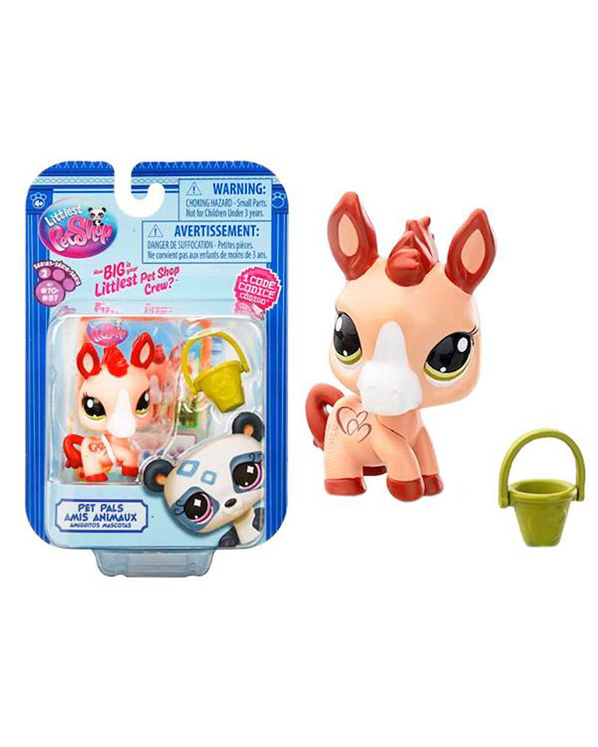 Littlest Pet Shop Minişler Tekli Paket S2 Eşek 87