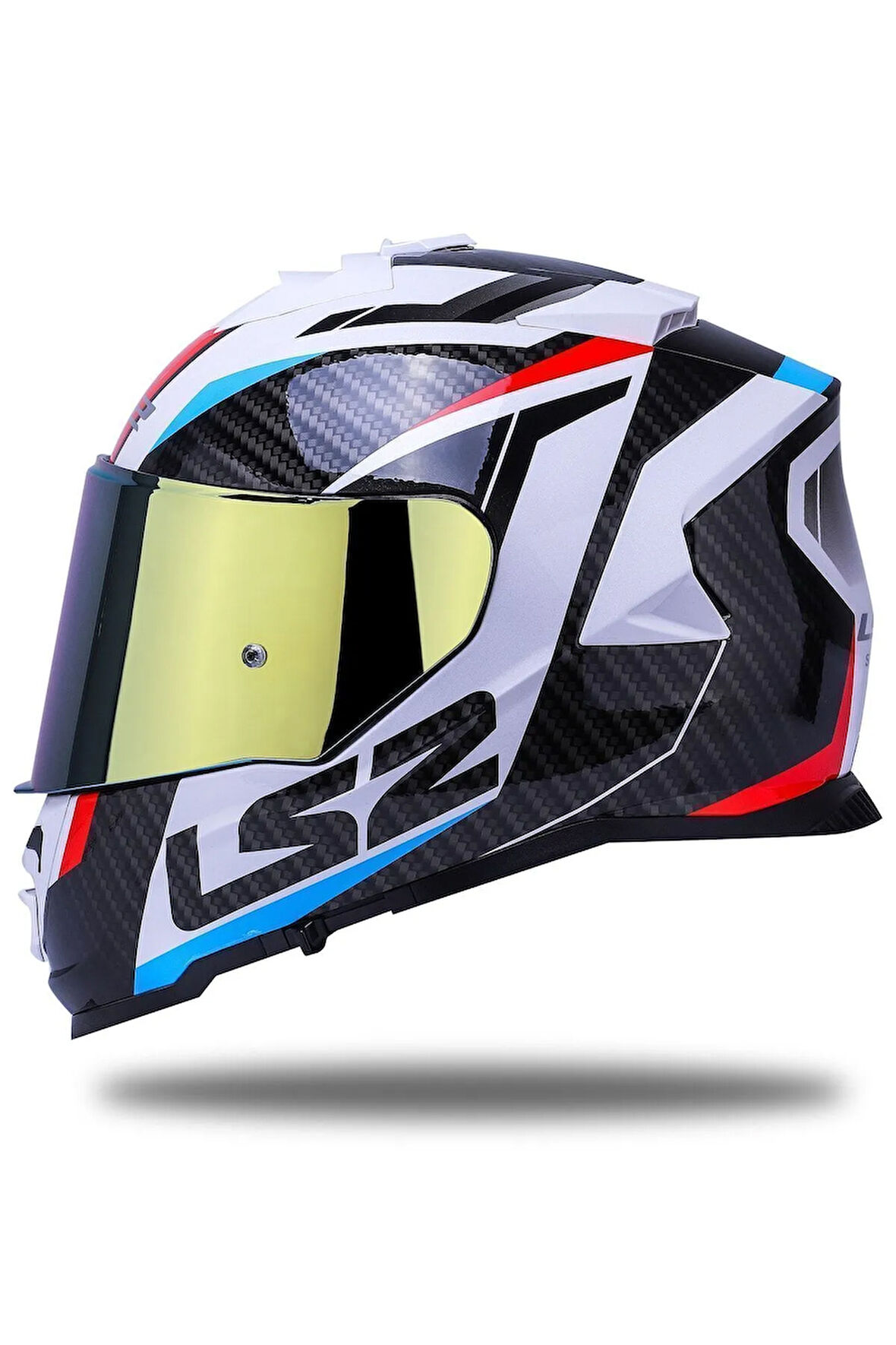 Storm 2 Racer Mavi-kırmızı Kask
