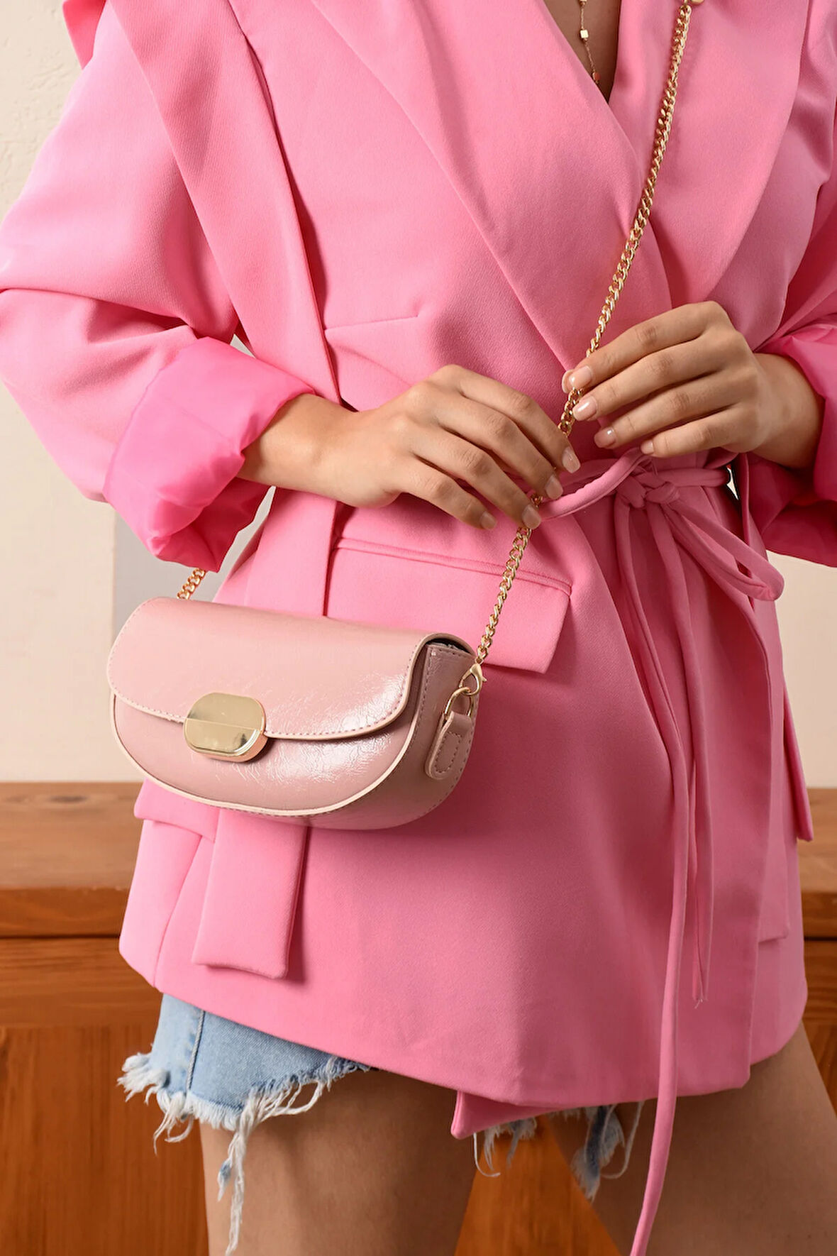 Lüks Leliyana çapraz askılı omuz çantası özel gün