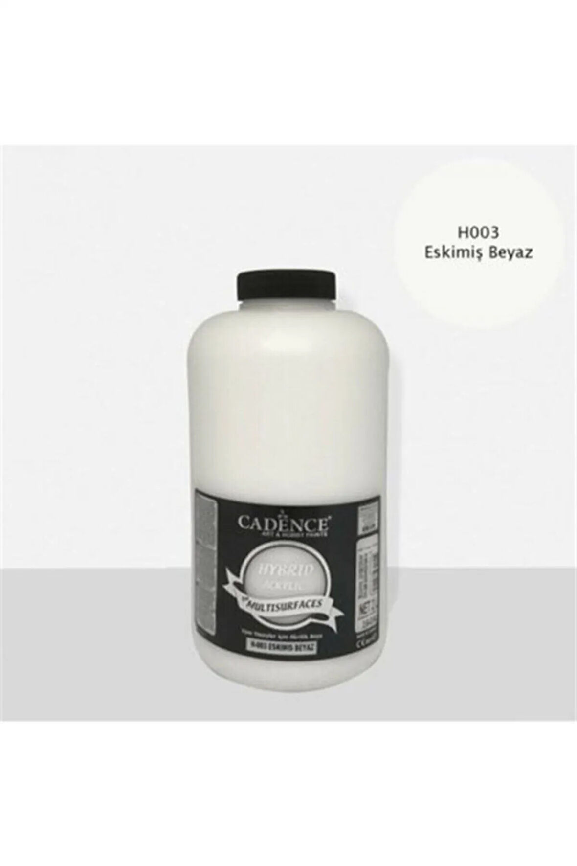 H-003 Eskimiş Beyaz 2 Litre Multisurfaces Hybrıd Akrilik Boya