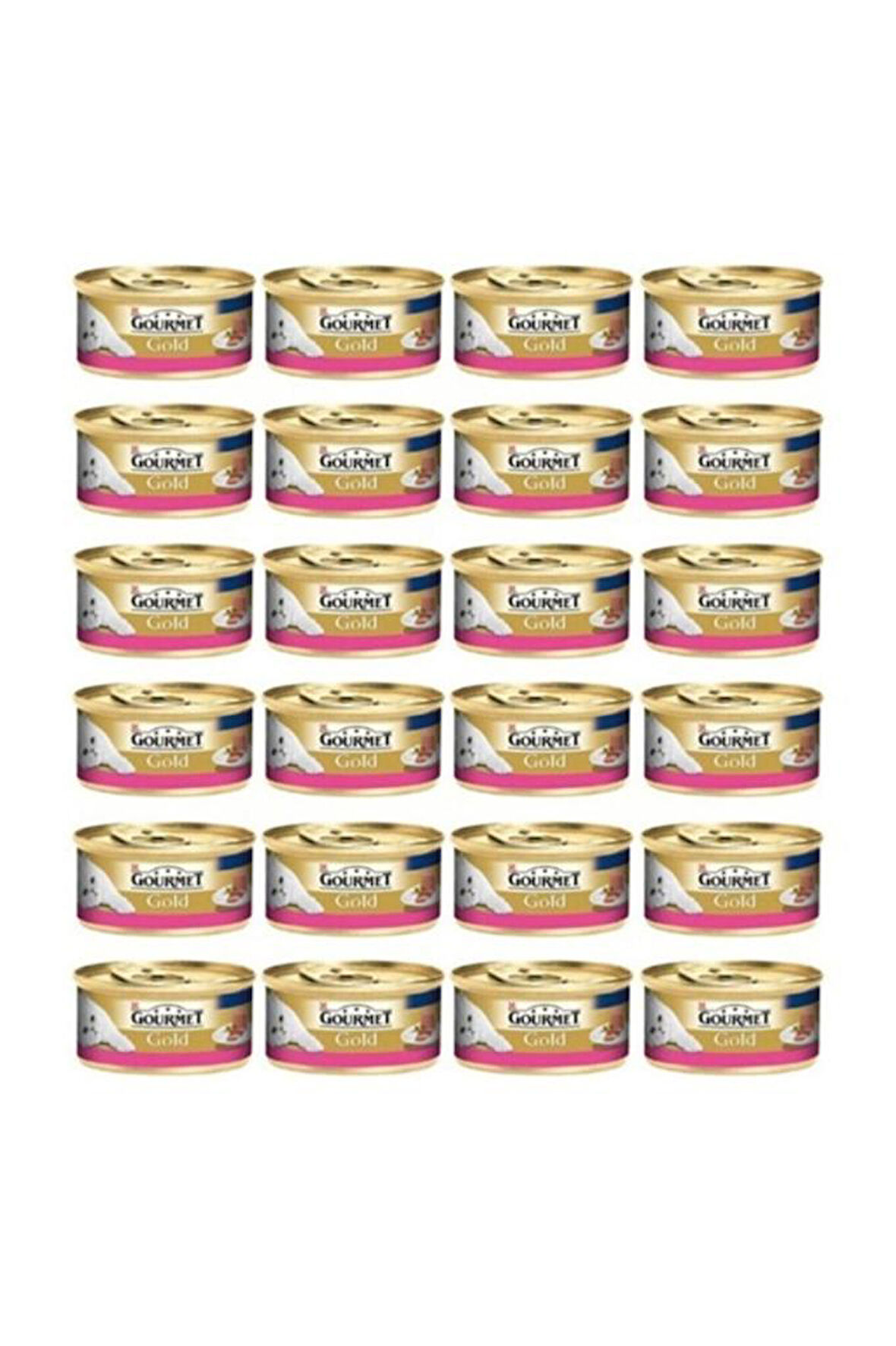 Gourmet Gold Kıyılmış Sığır Etli Kedi Maması 85 Gr X 24 Adet