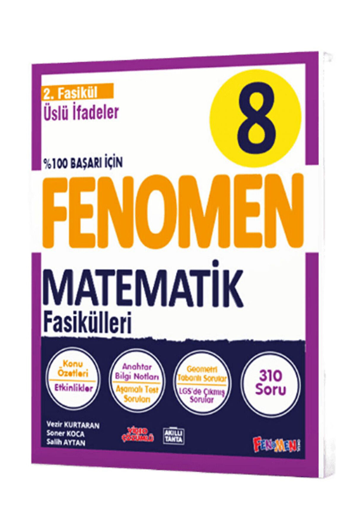 Fenomen Okul Yayınları 8. Sınıf Matematik Üslü İfadeler 2. Fasikül