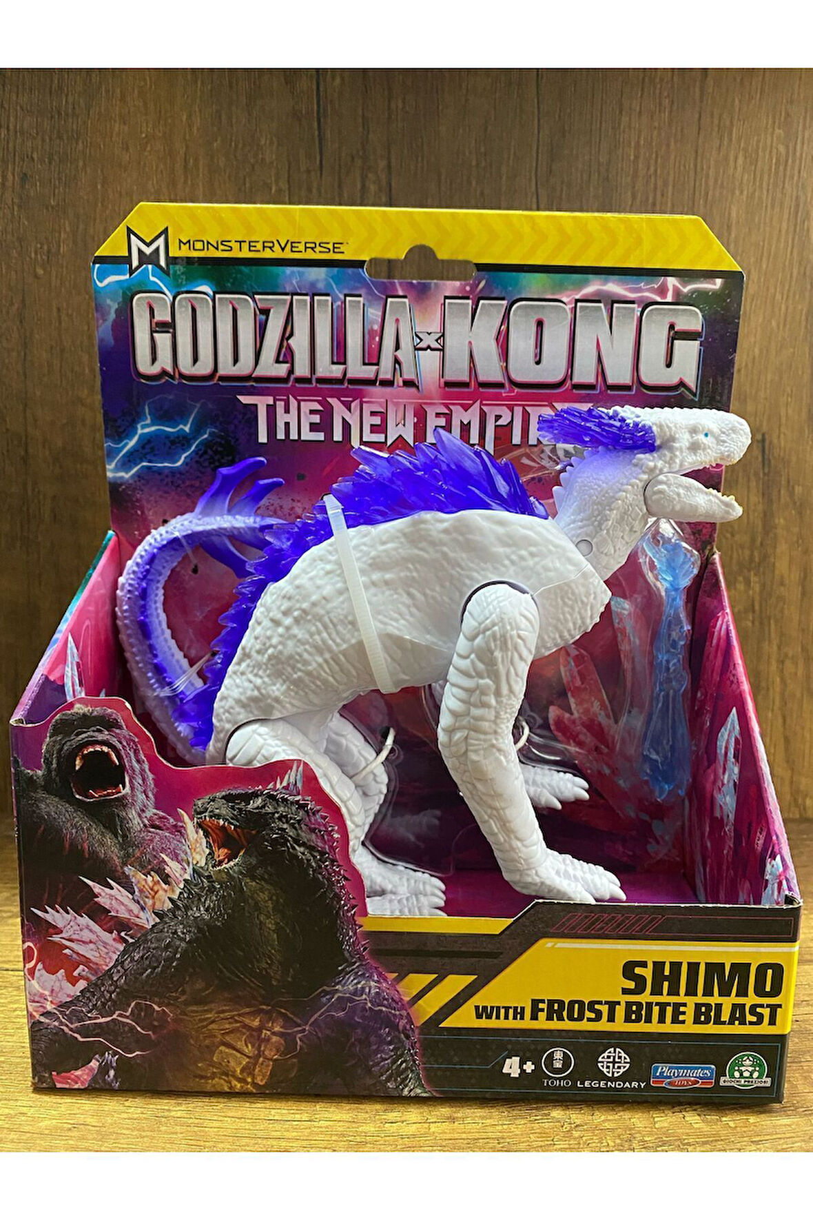 GODZILLA Kong Aksiyon Figür SHIMO WITH FROST BITE BLAST EJDERHA FİGÜRÜ DİNAZOR FİGÜR