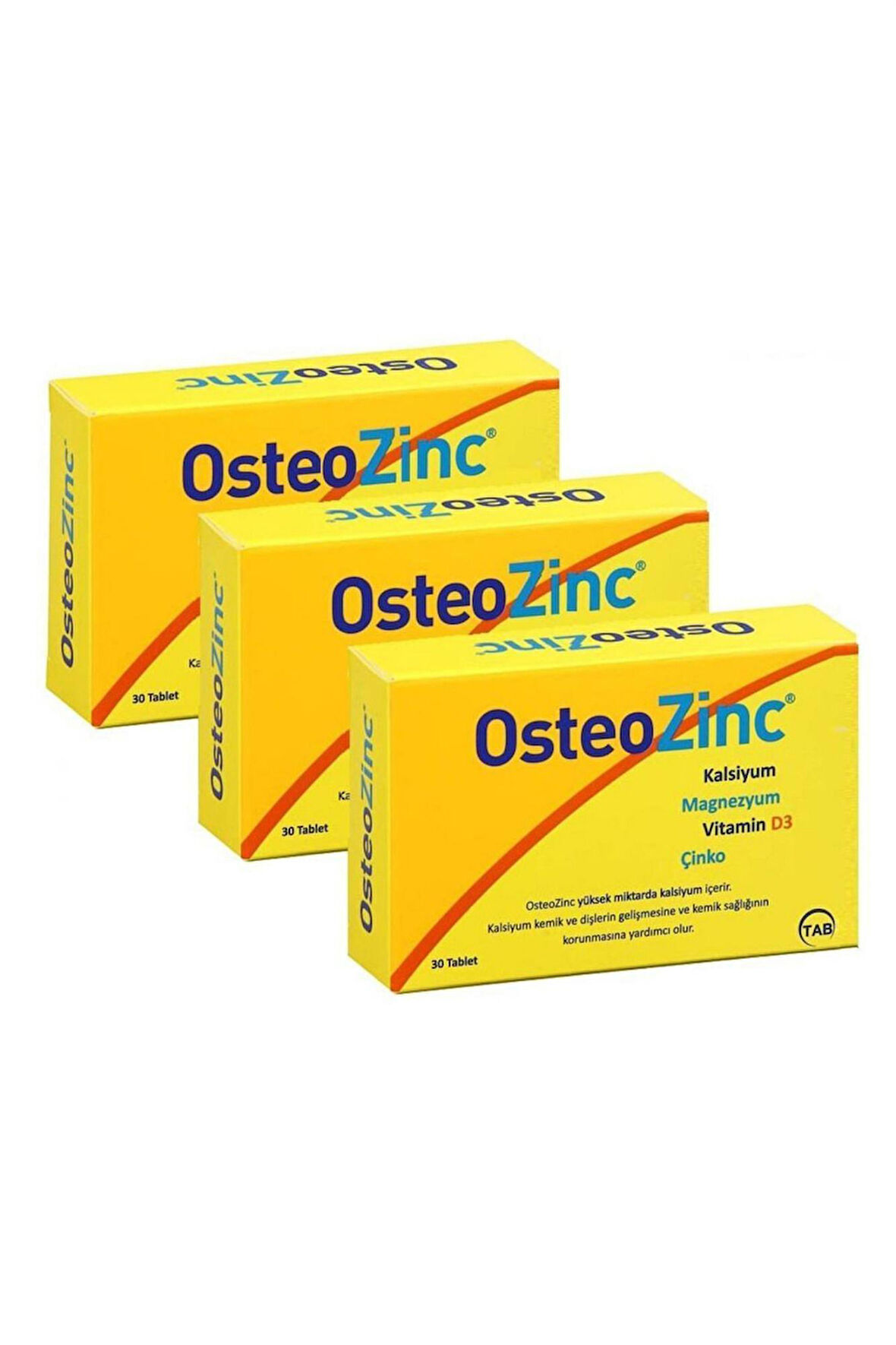 Osteozinc 30 Tablet 3 Adet