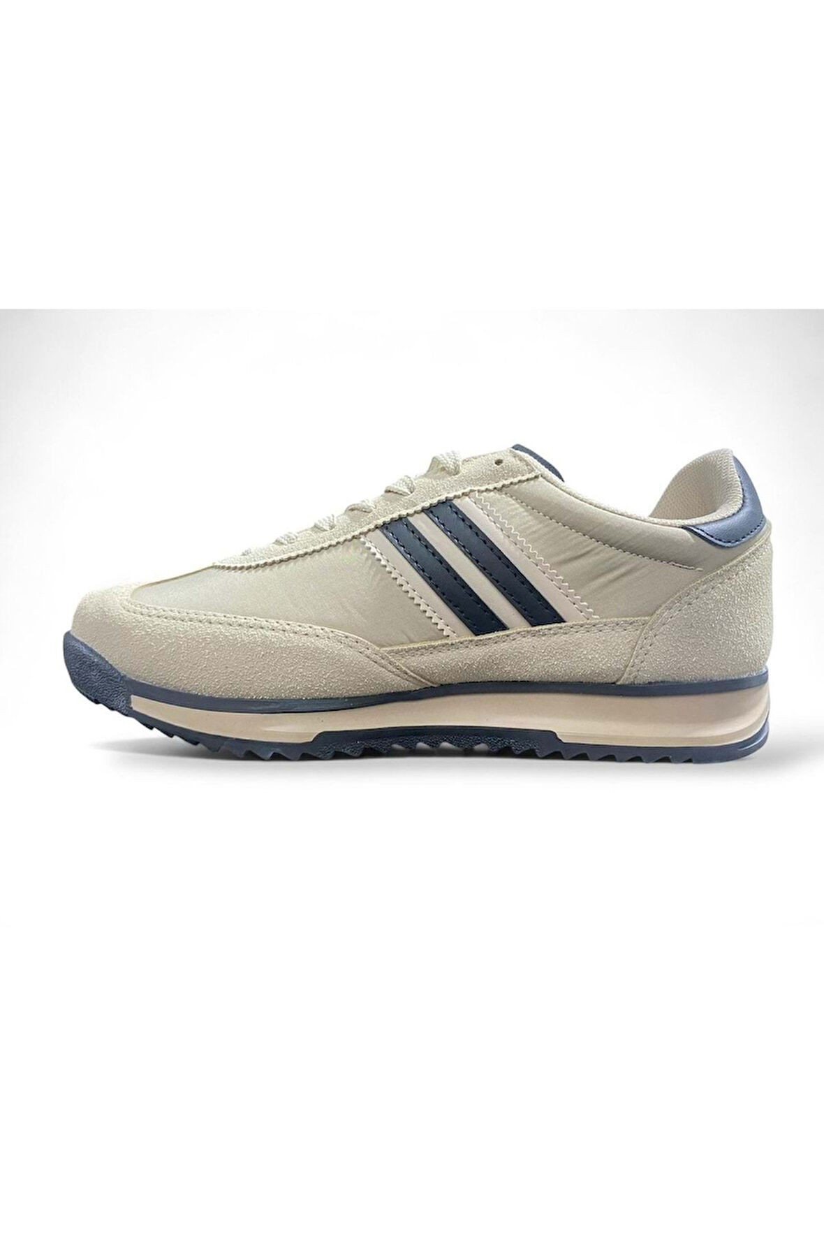 M.P Jogging 6228 Erkek Spor Ayakkabı - Bej-Siyah - 43