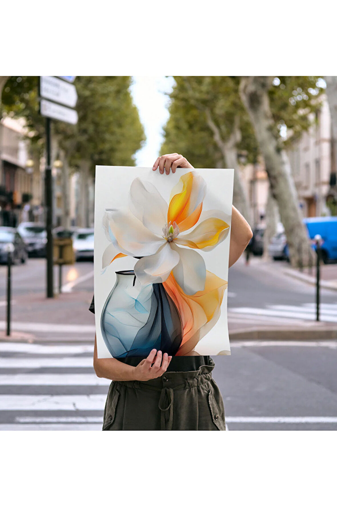 Çerçevesiz Poster - Dijital Baskı - Manolya