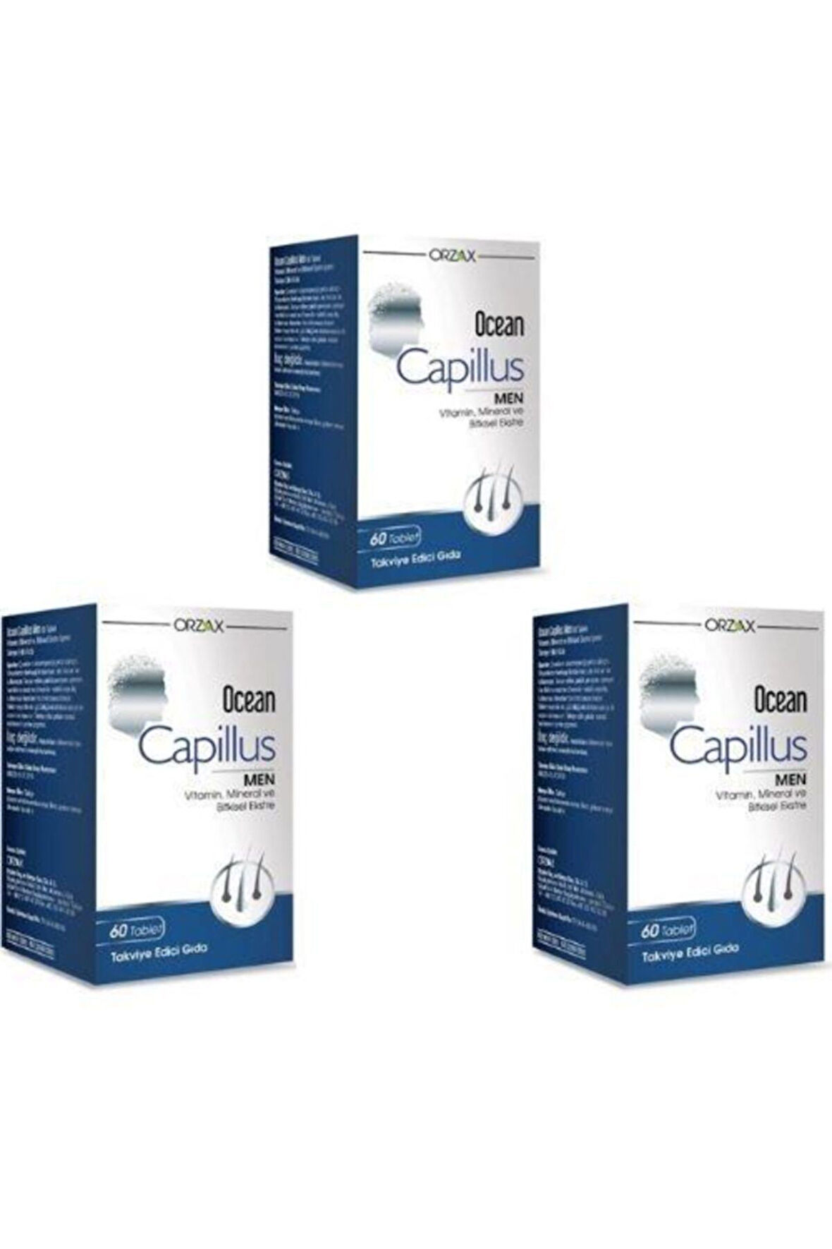 Orzax Capillus Men 60 Tablet X 3