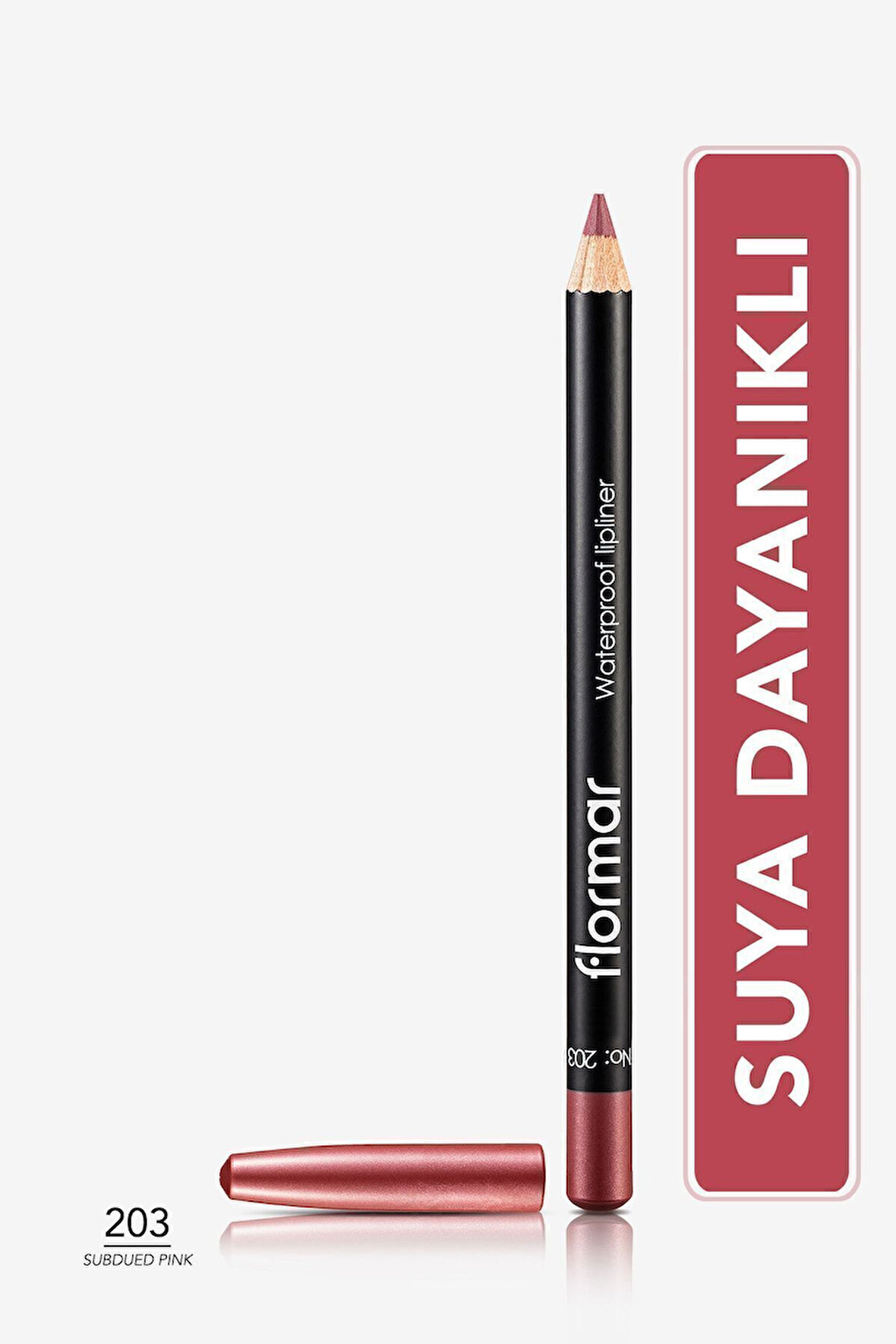 Dudak Kalemi Waterproof Lipliner 203 Subdued Pink 47000037-203
