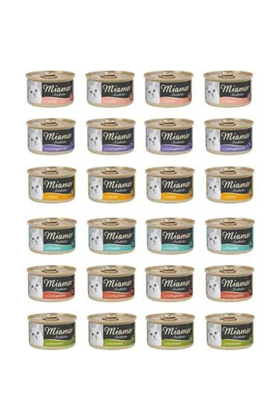 Pastete Karışık Kedi Yaş Maması 24 X 85 gr