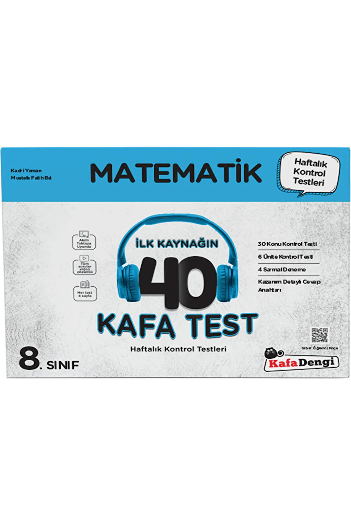 8. Sınıf Matematik 40 Kafa Test( Haftalık Kontrol Testleri + Sarmal Deneme)