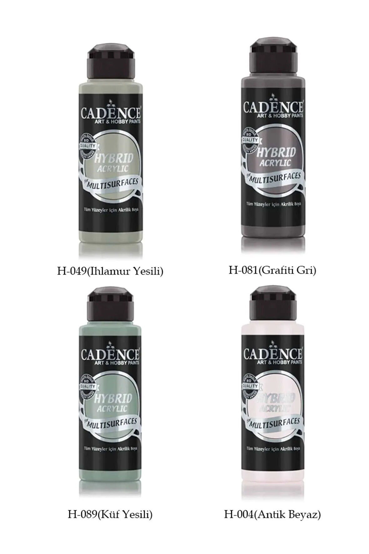 Multisurface Hibrit Boya 120 ml Pastel Set