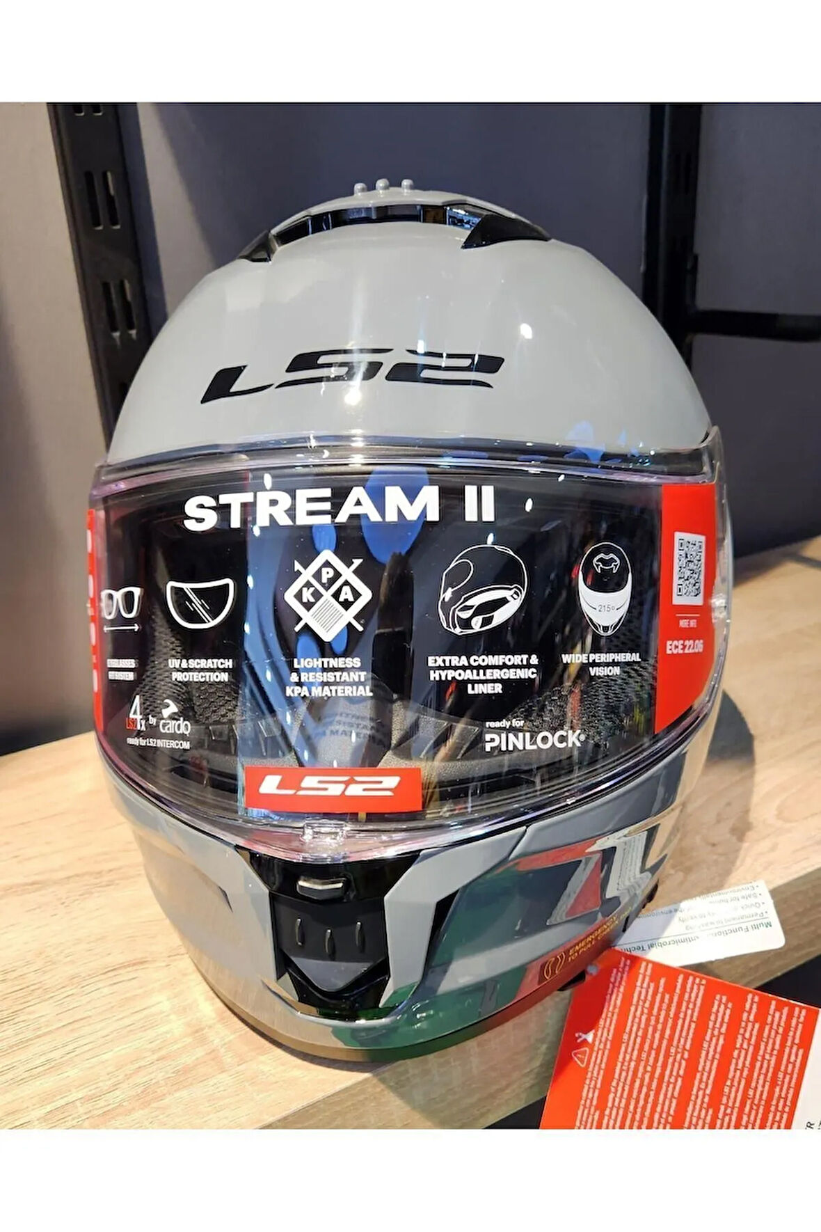 STREAM 2 NARDO GRİ KAPALI KASK