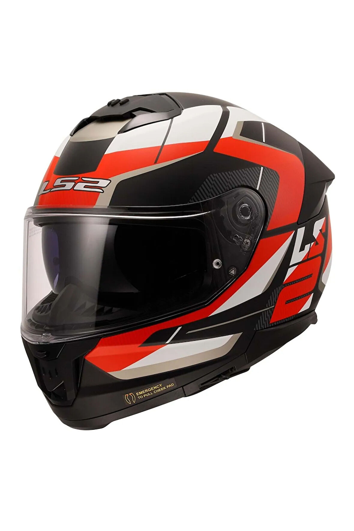 Stream 2 Road Mat Siyah - Kırmızı - Beyaz - Xl