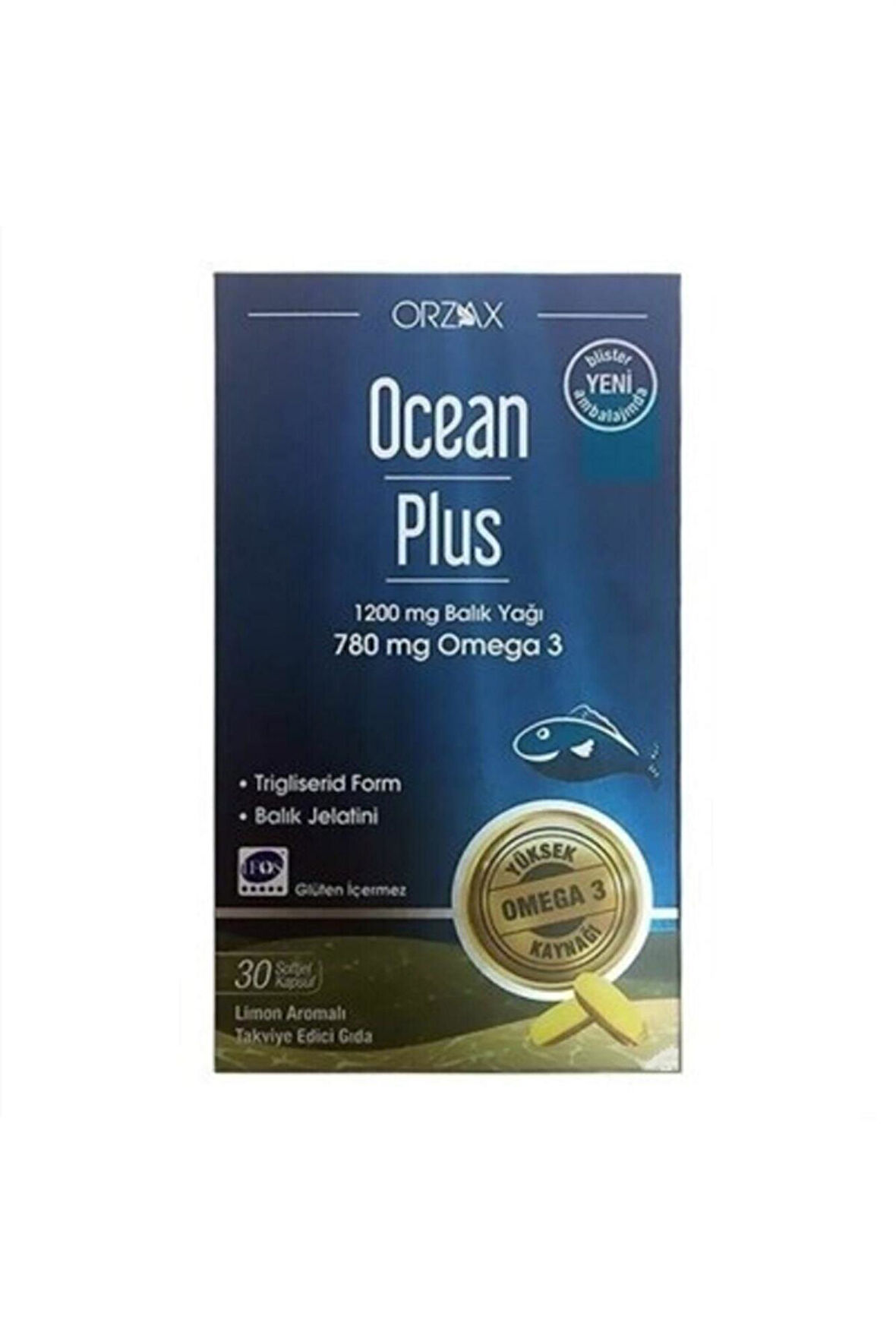 Ocean Plus 1200 mg 30 Kapsül