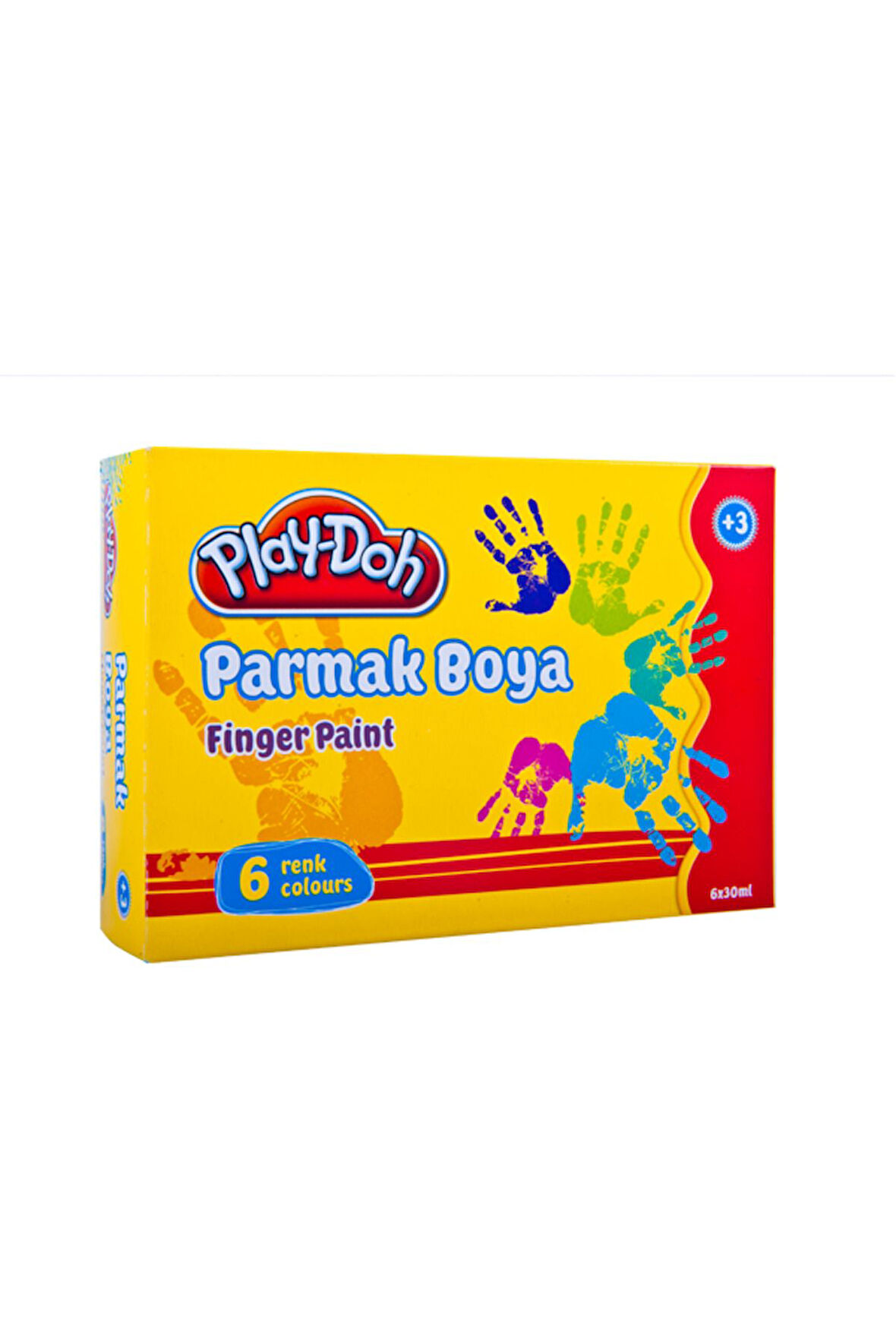 Play-doh Parmak Boyası 30 Ml 6 Renk Play-pr001