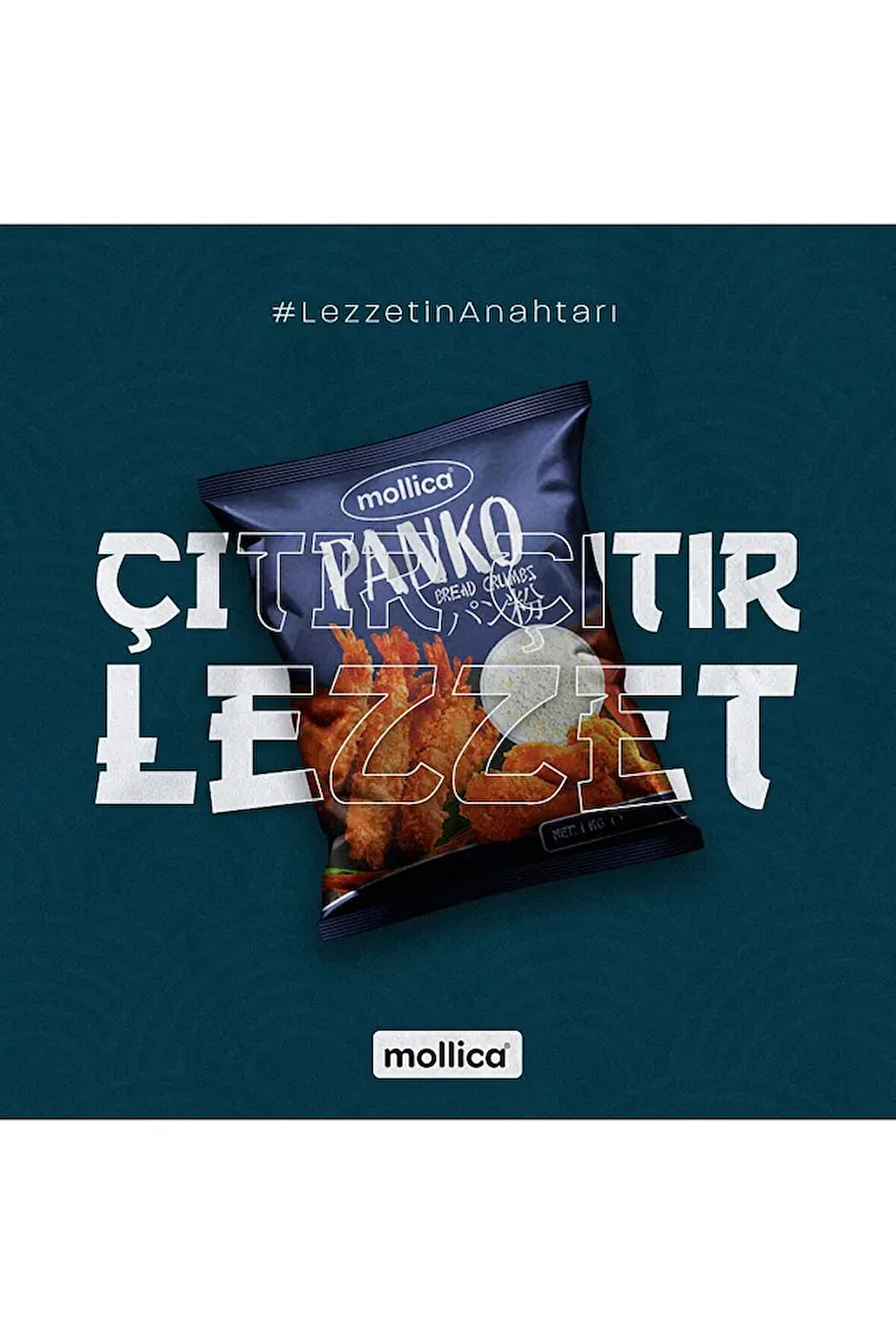 MOLLİCA PANKO EKMEK KIRINTISI 1 KG