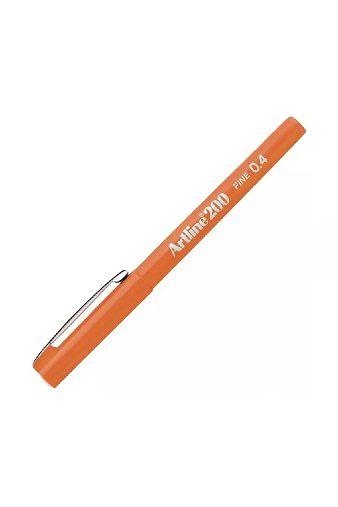 200 Fineliner Yazı Ve Çizim Kalemi 0,4mm Turuncu