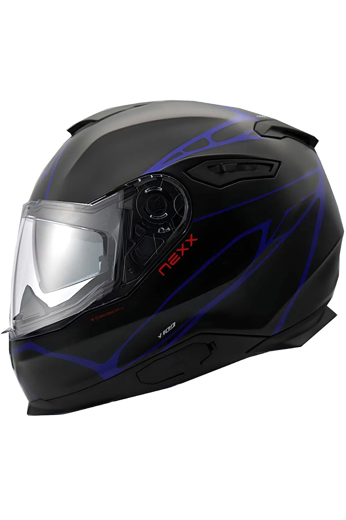Y.100 B-sıde Mat Siyah- Kask