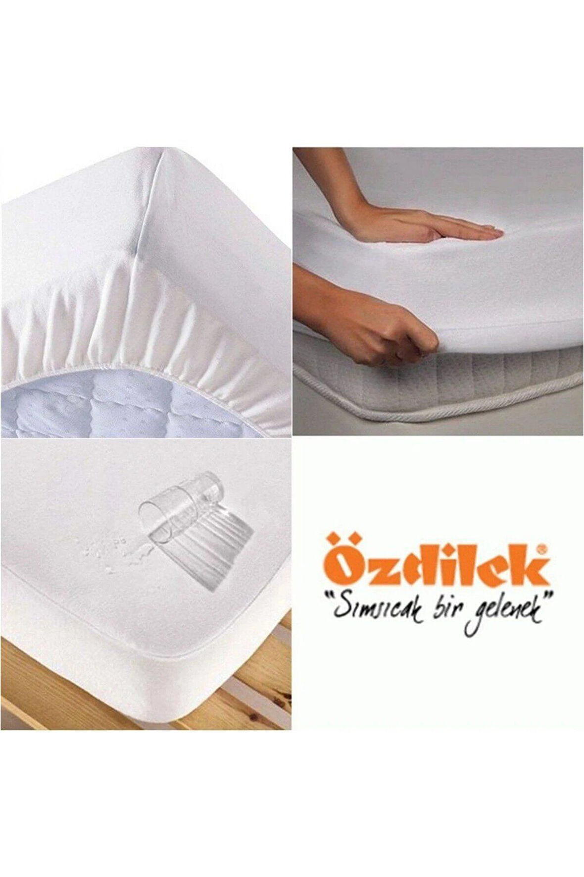 Özdilek Çitf Kişilik Sıvı Geçirmez Fitted Alez 160X200 - -