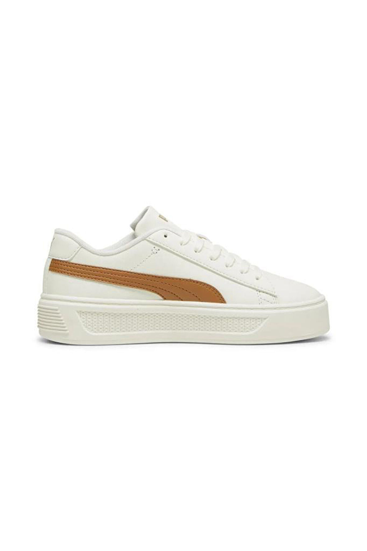 PUMA 39075812 SMASH PLATFORM V3 WARM WHITE KADIN SNEAKER