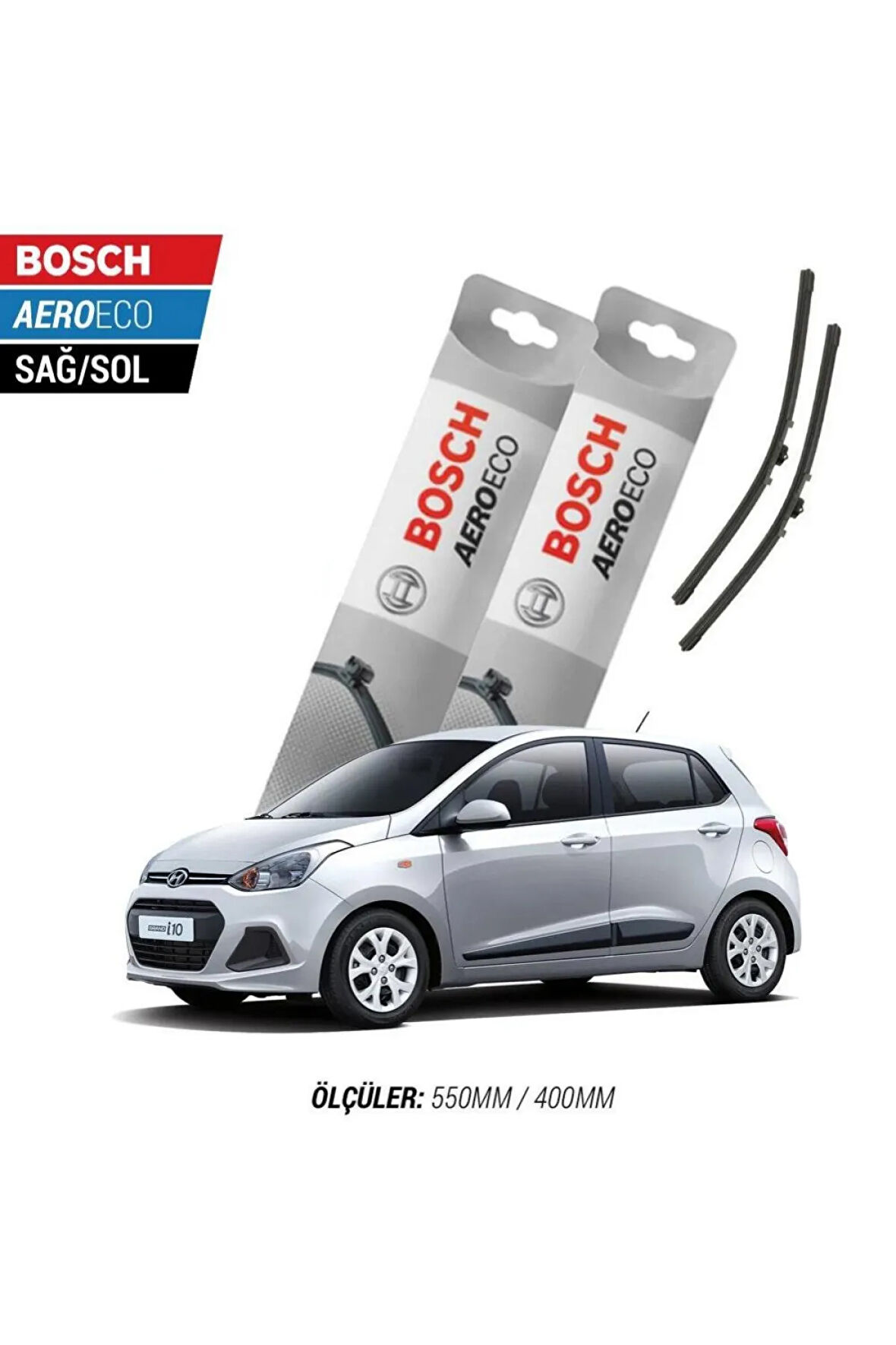 Hyundai Matrix 2008 Model Bosch Aeroeco Muz Silecek Takımı