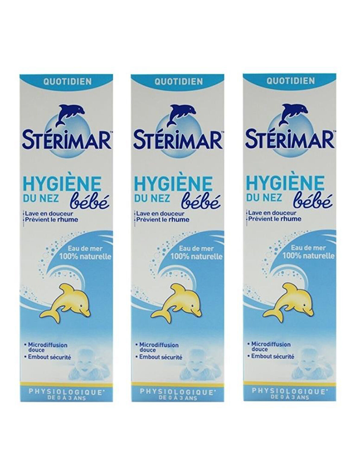 Sterimar Baby Deniz Suyu Burun Spreyi 100 Ml-3 ADET-SKT:04/2027