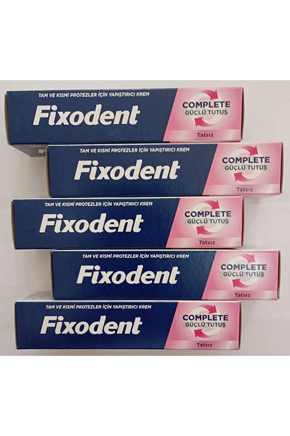 Complete Diş Protez Yapıştırıcı Aromasız 47g X5 Adet