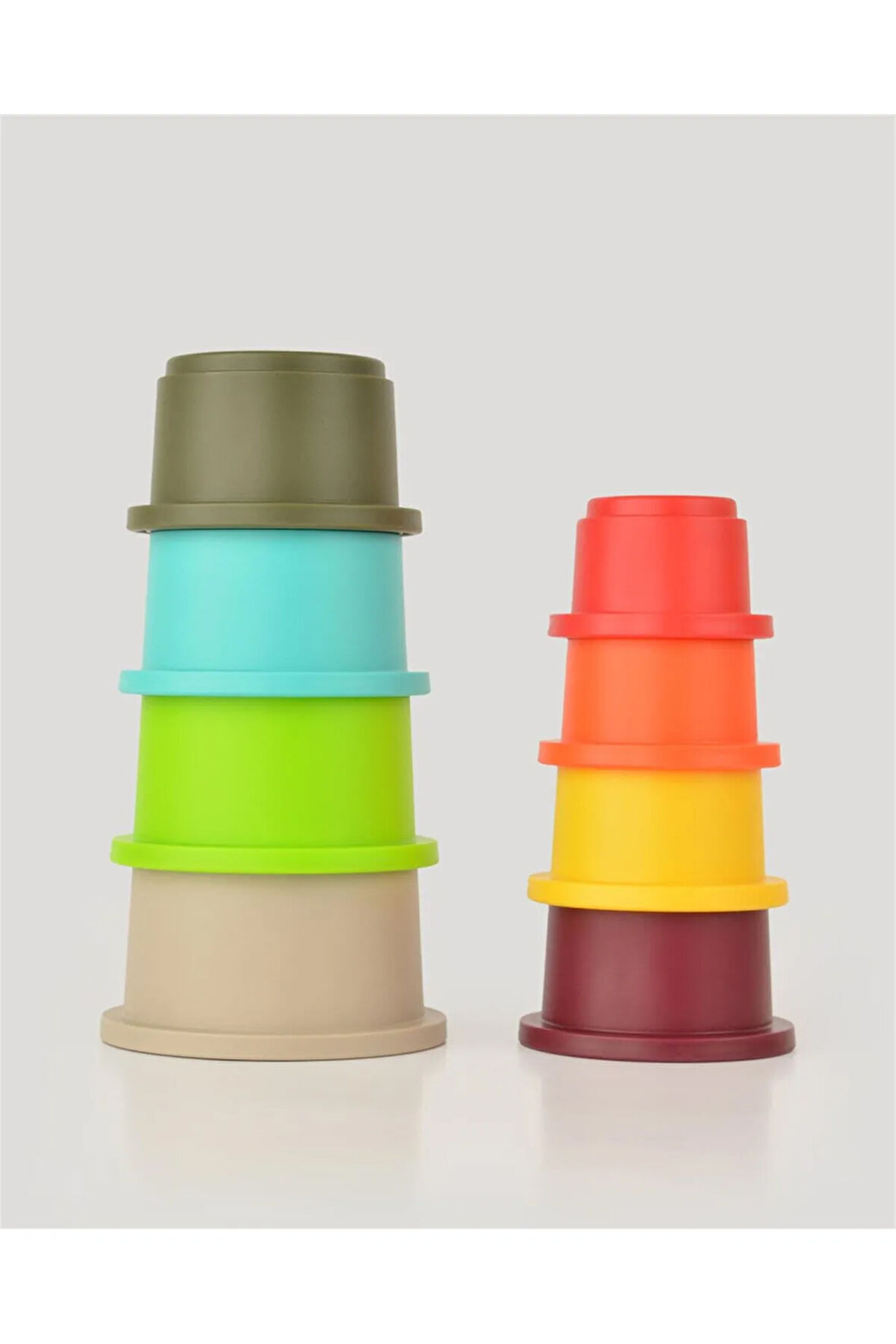 Lc Eğitici Yuvarlak Renkli Kaplar