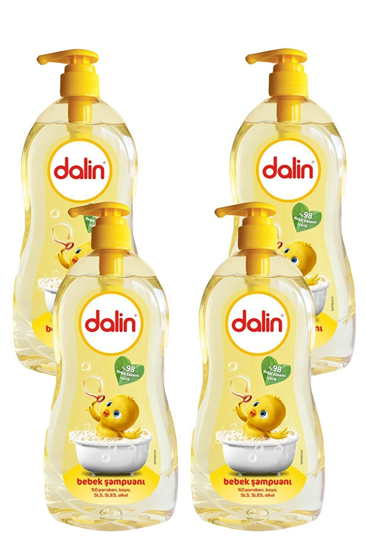 Dalin Bebek Şampuanı 4 x 900 ML