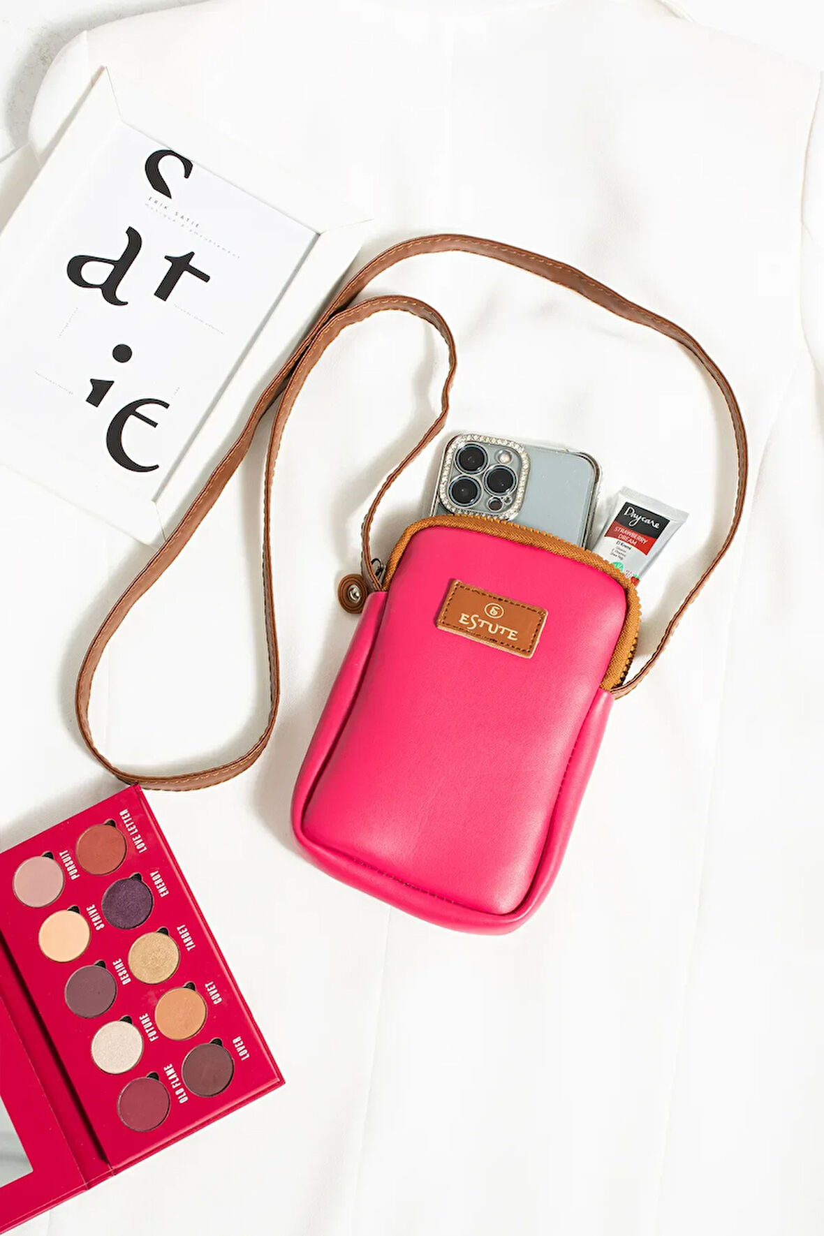 Unisex Telefon Luk Ayarlanabilir Çapraz Çanta