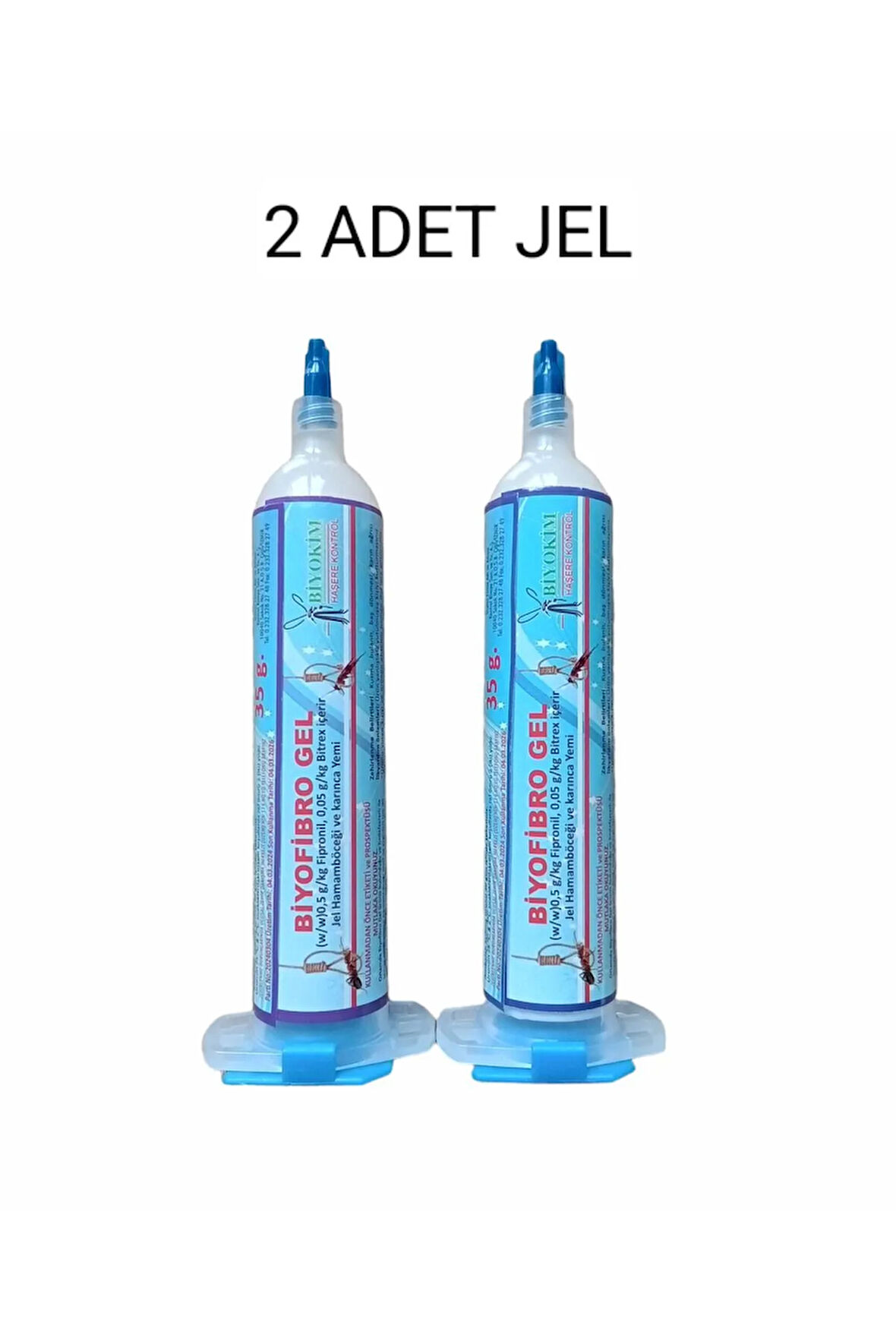 Biyofibro Hamam Böceği Jeli 35 G ( 2 Adet)