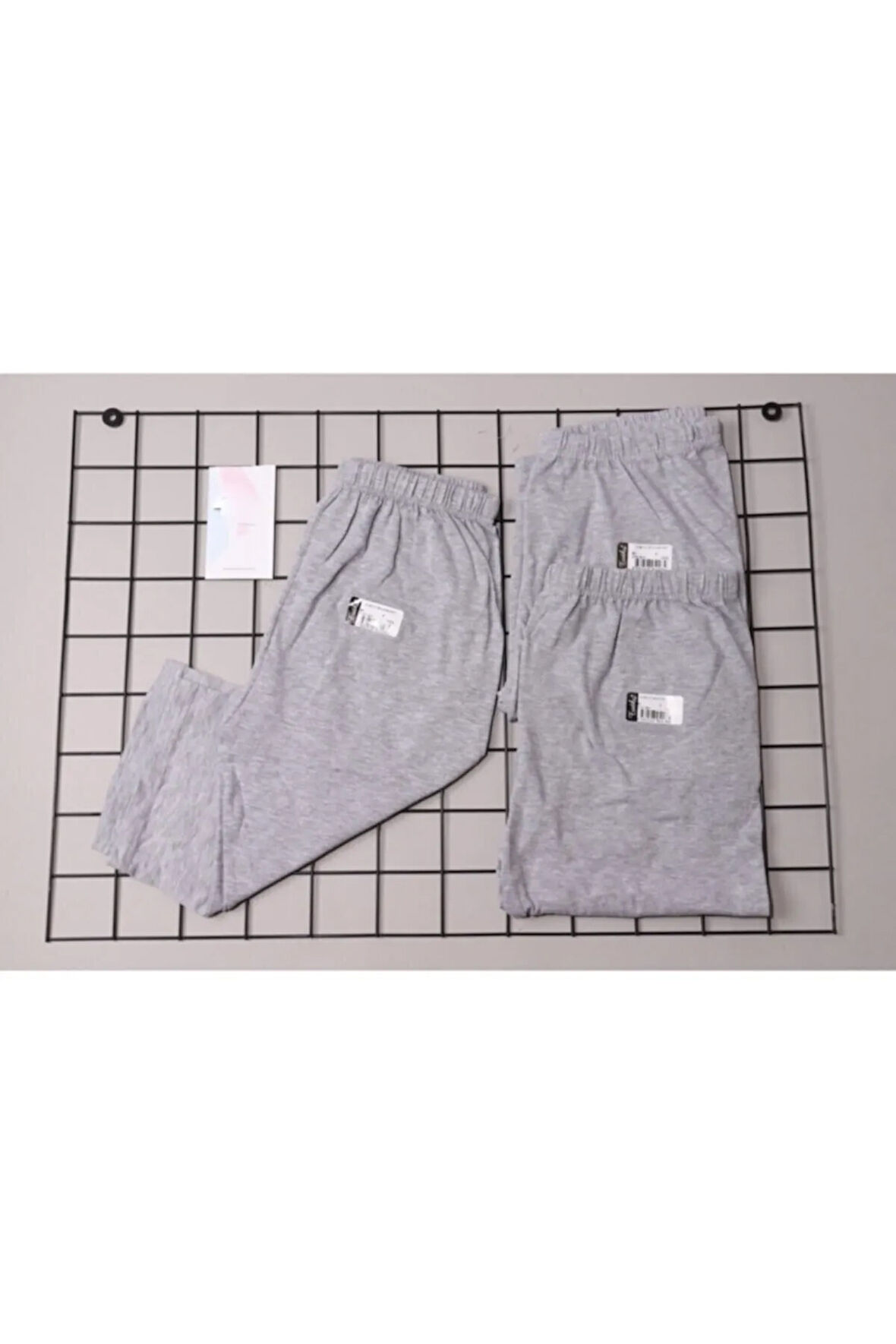 0158 Penye Kısa Tayt 6'lı