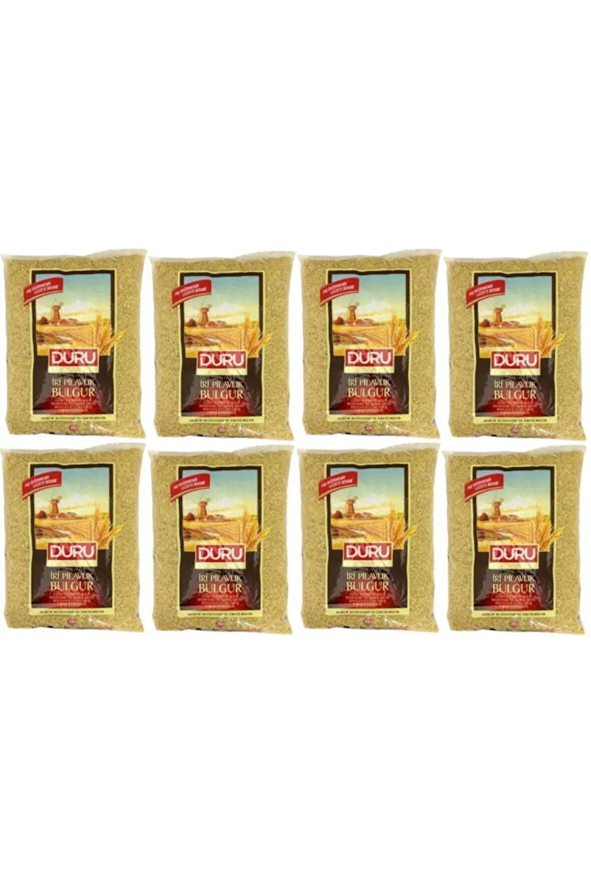 Iri Pilavlık Bulgur 1 Kg X 8 Adet
