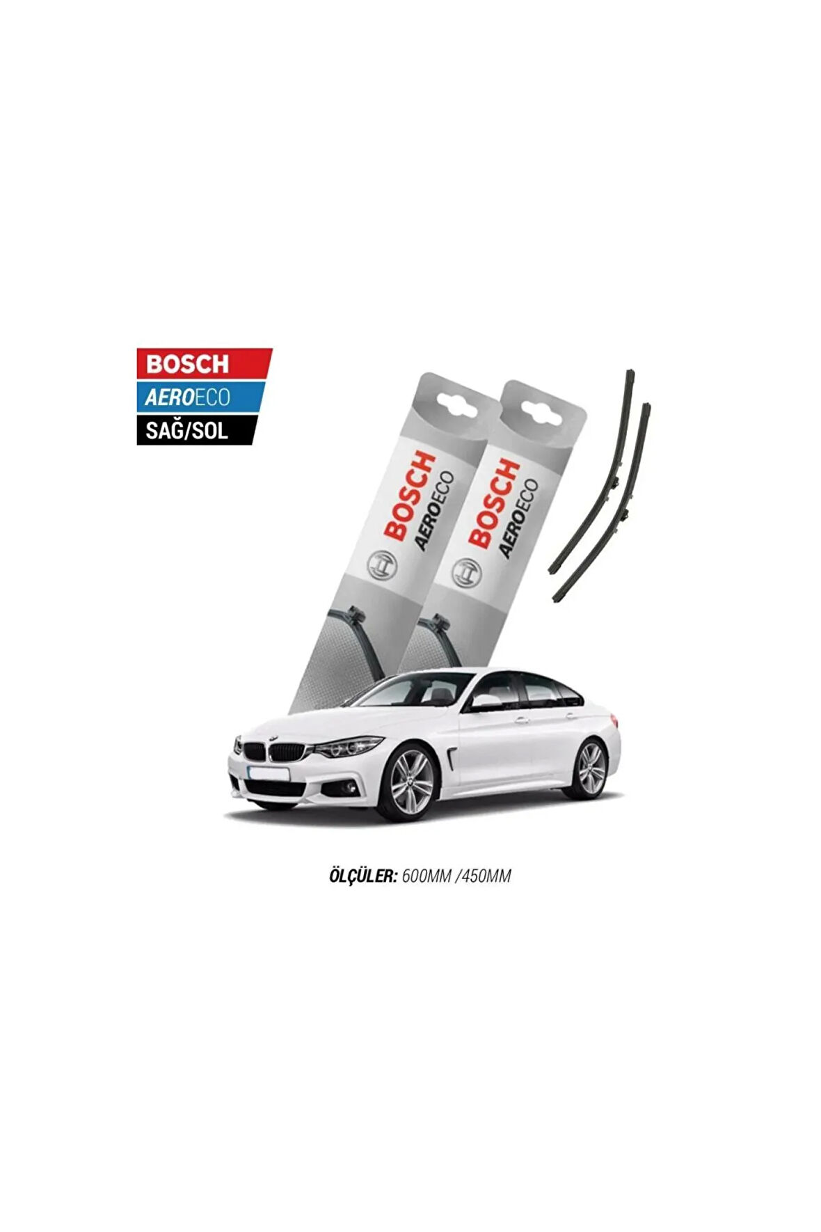 Bmw 4 Serisi F32/f33/f36 2014-2020 Ekim Model Bosch Aeroeco Muz Silecek Takımı