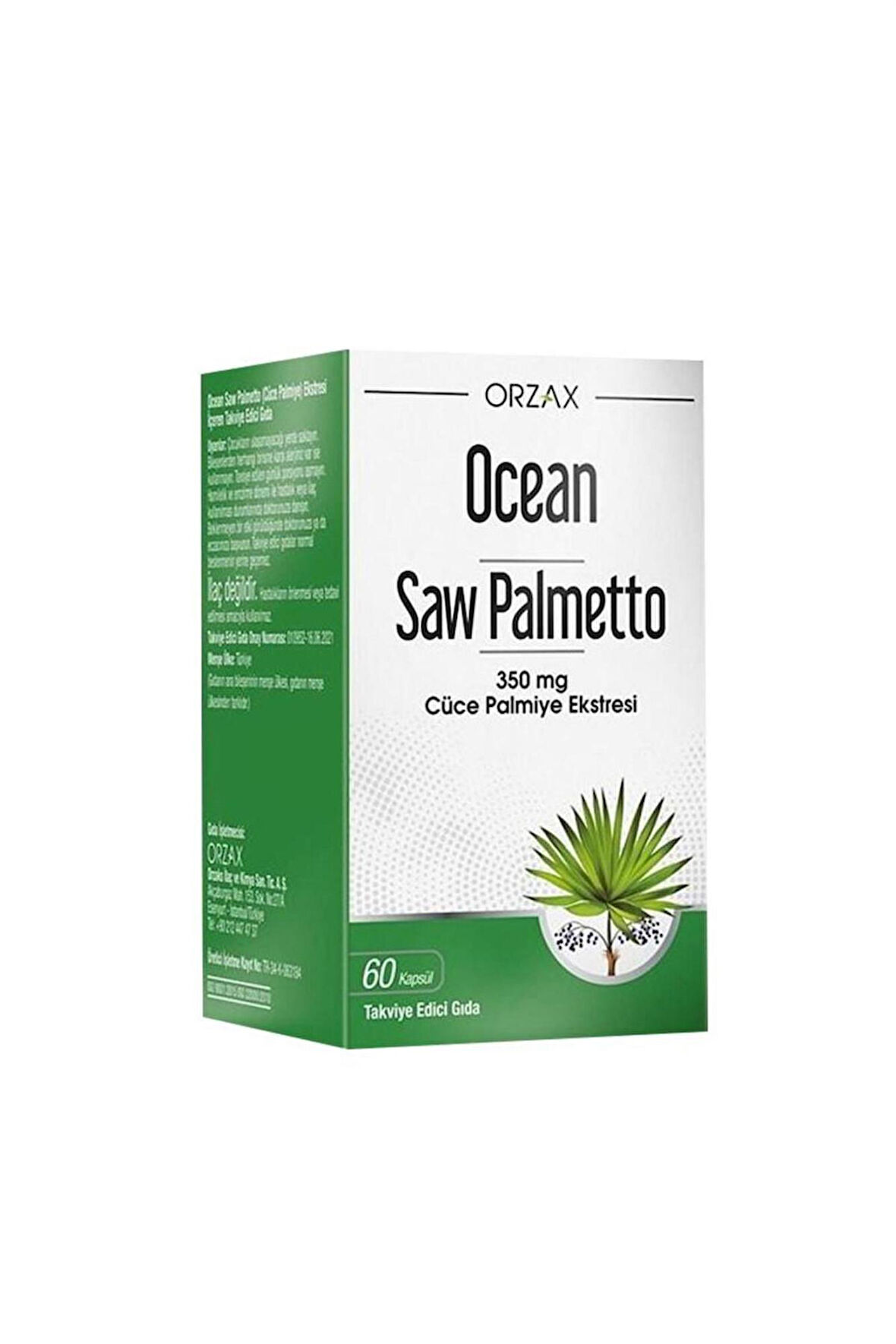 Ocean Saw Palmetto 350 mg 60 Kapsül