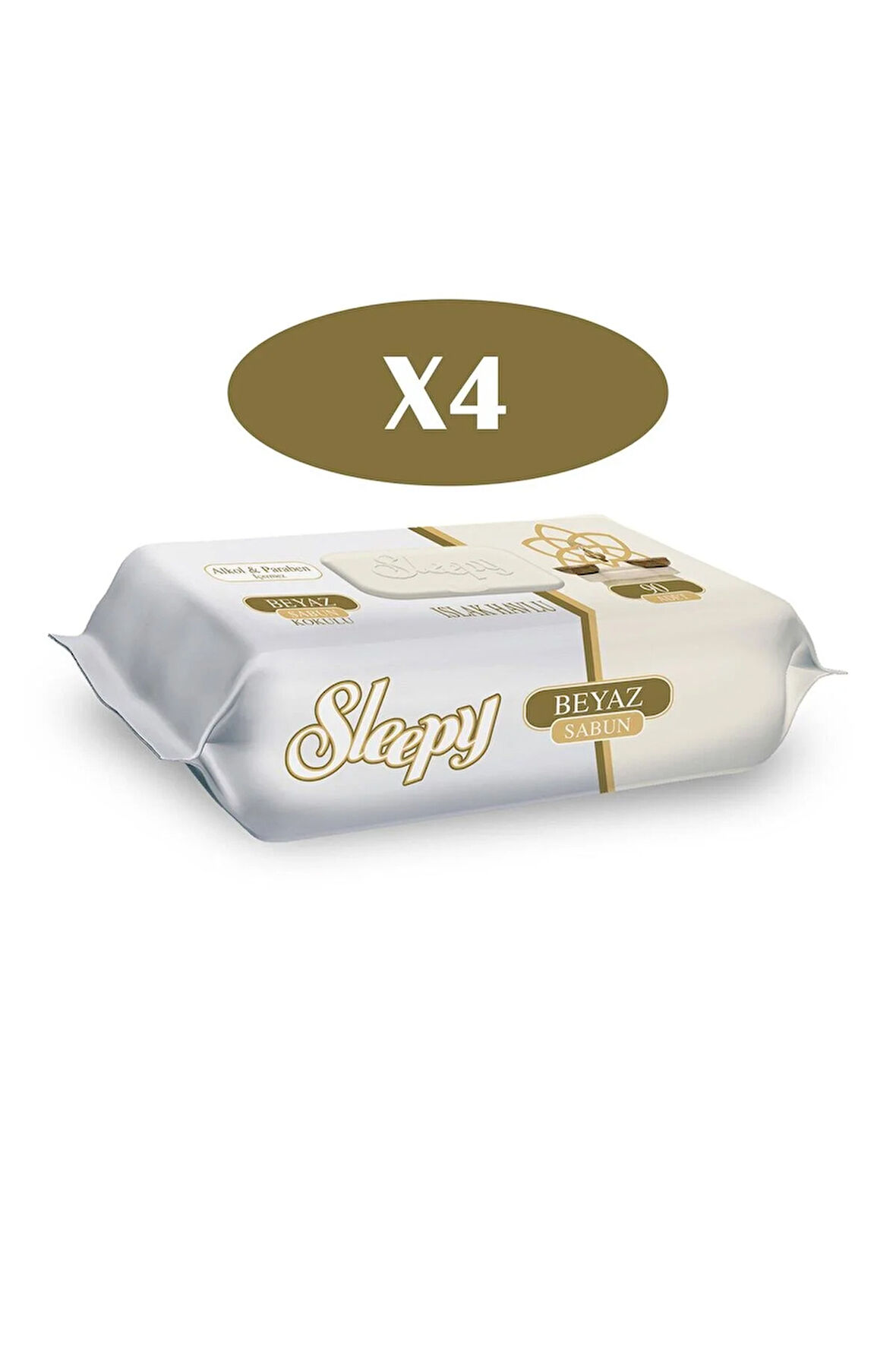 Islak Havlu Beyaz Sabun Kokulu (4 x 90) 360 Yaprak