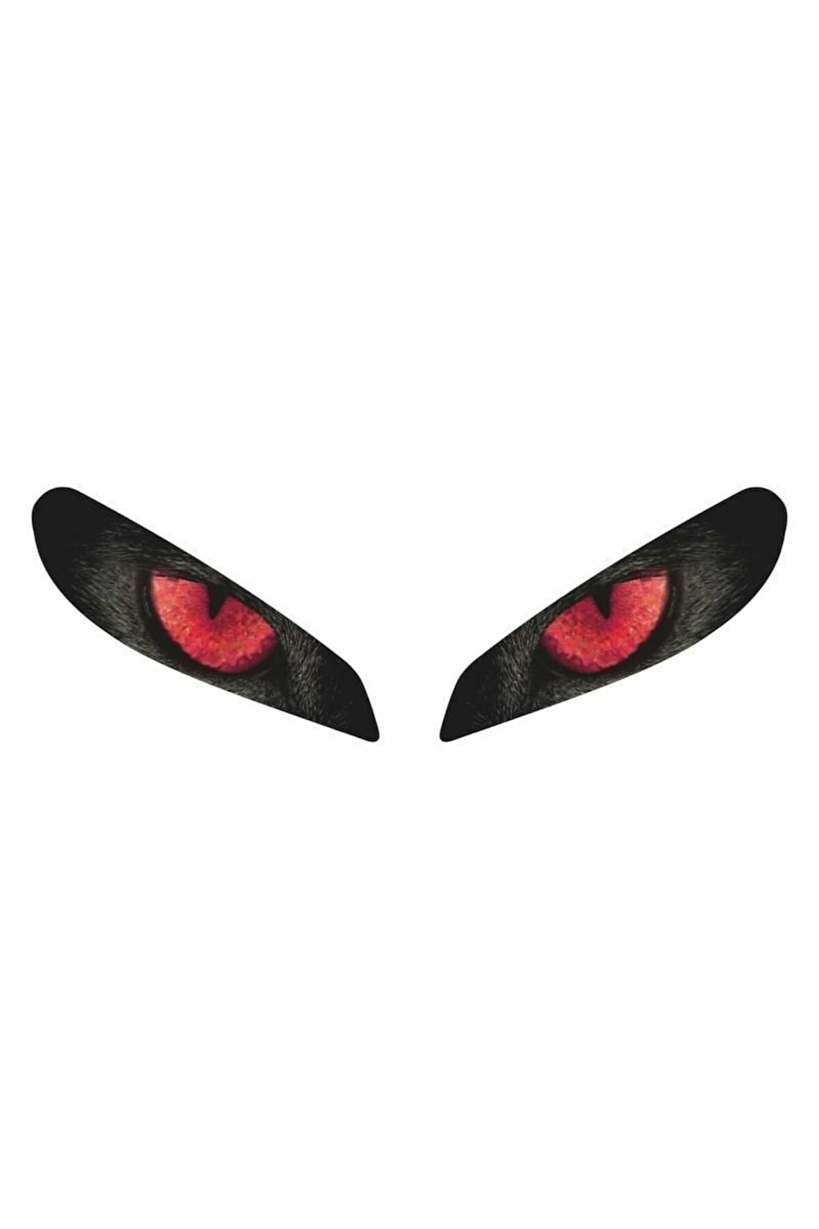 250 Sr 2020 - 2024 Uyumlu Far Sticker Kırmızı