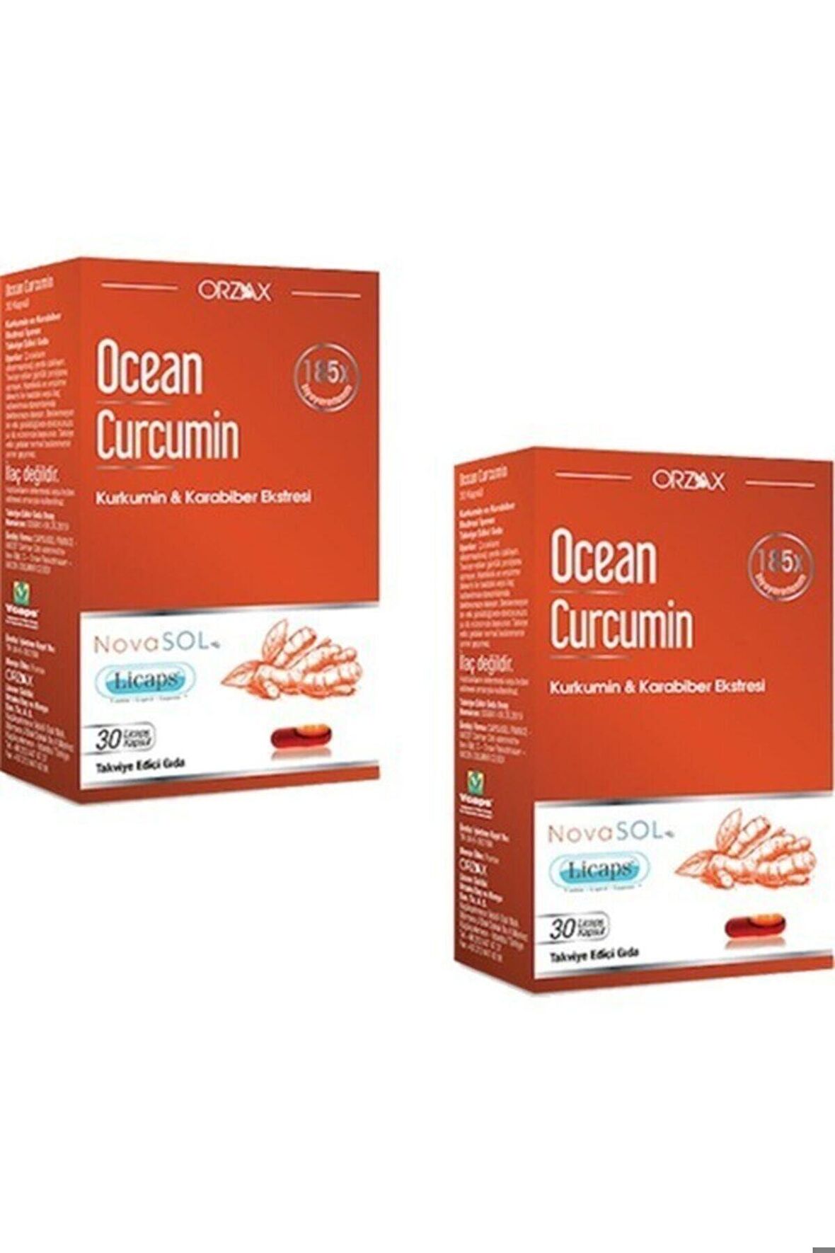 Ocean Curcumin 30 Kapsül 2 Adet