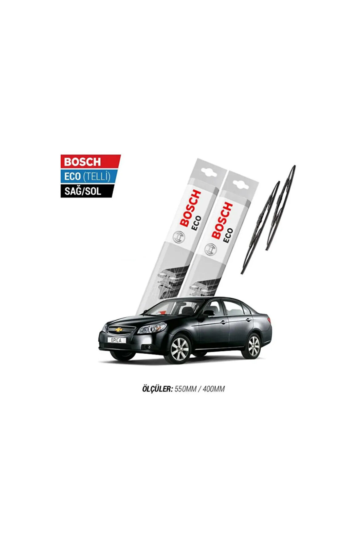 Chevrolet Epica 2013 Model Silecek Takımı Bosch Eco (Telli)