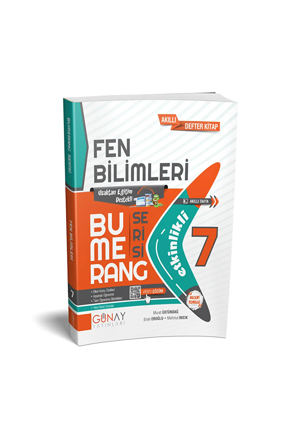 Yeni Müf. 7. Sınıf Fen Bilimleri Bumerang Etkinlikli Kitap Konu Anlatımlı Soru Bankası
