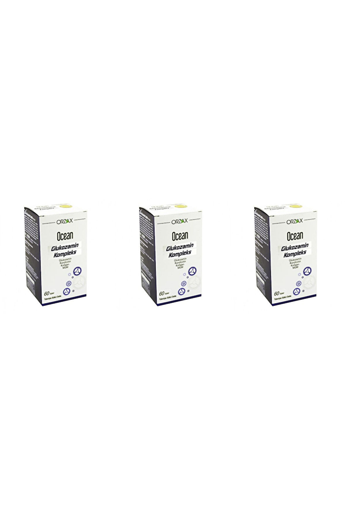 Ocean Glukozamin Kompleks 60 Tablet 3'lü Paket