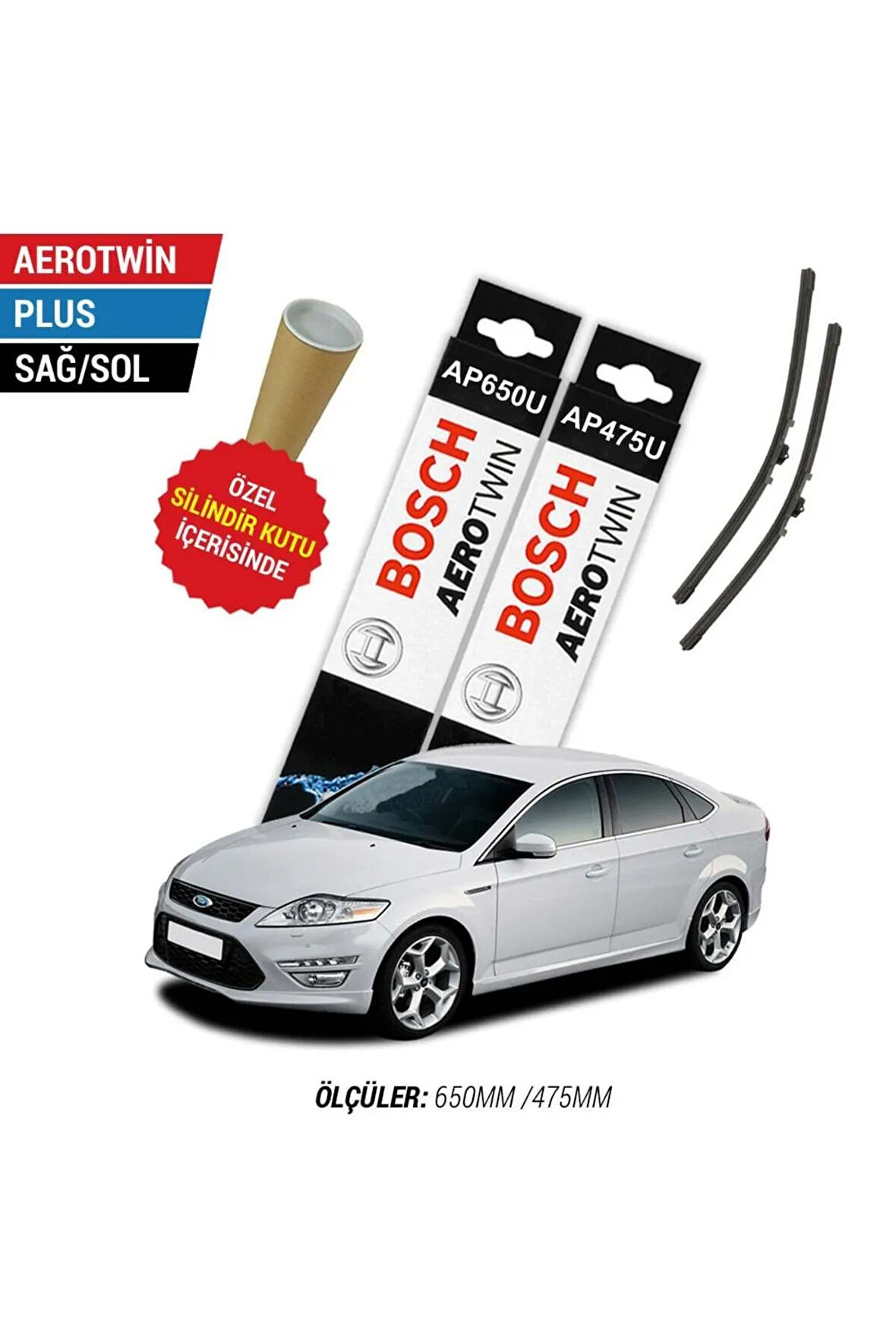 Ford Mondeo Silecek Takımı (2007-2013) Bosch Aerotwin Plus