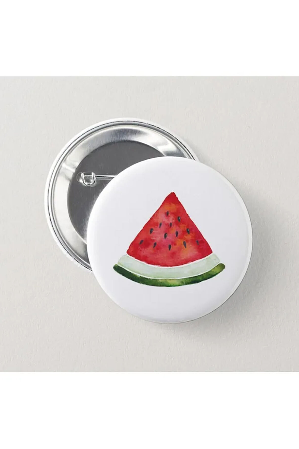 Filistin Direnişi Sembolü Karpuz Dilimi - İğneli Rozet (10 ADET) CaminhoRozet