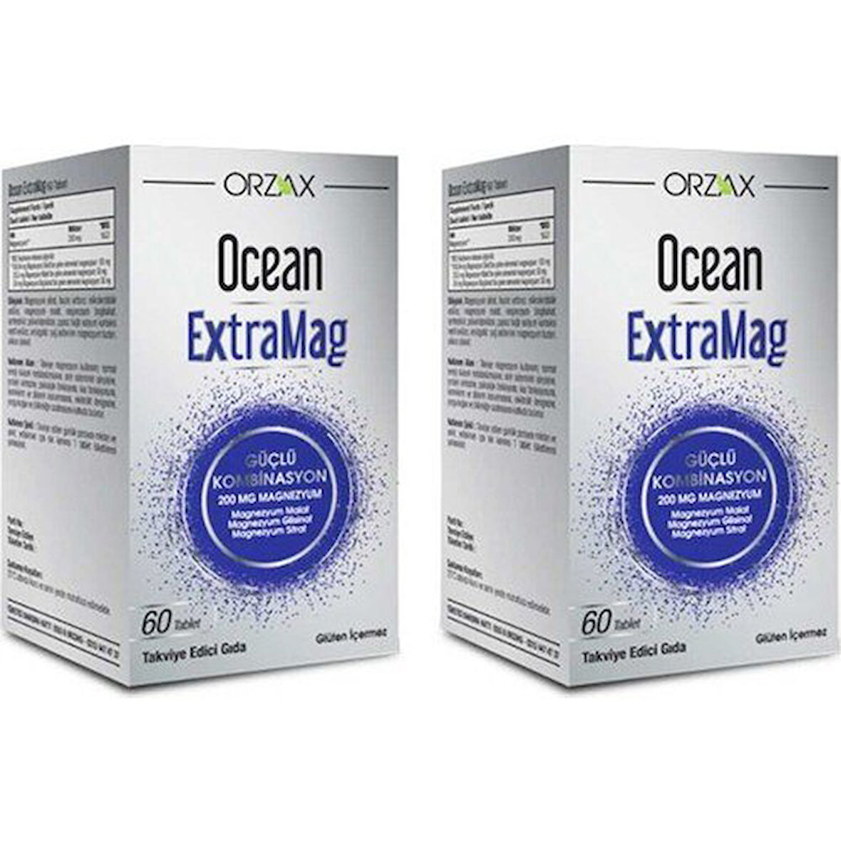 Ocean ExtraMag 60 Tablet -2 ADET-SKT:03/2027