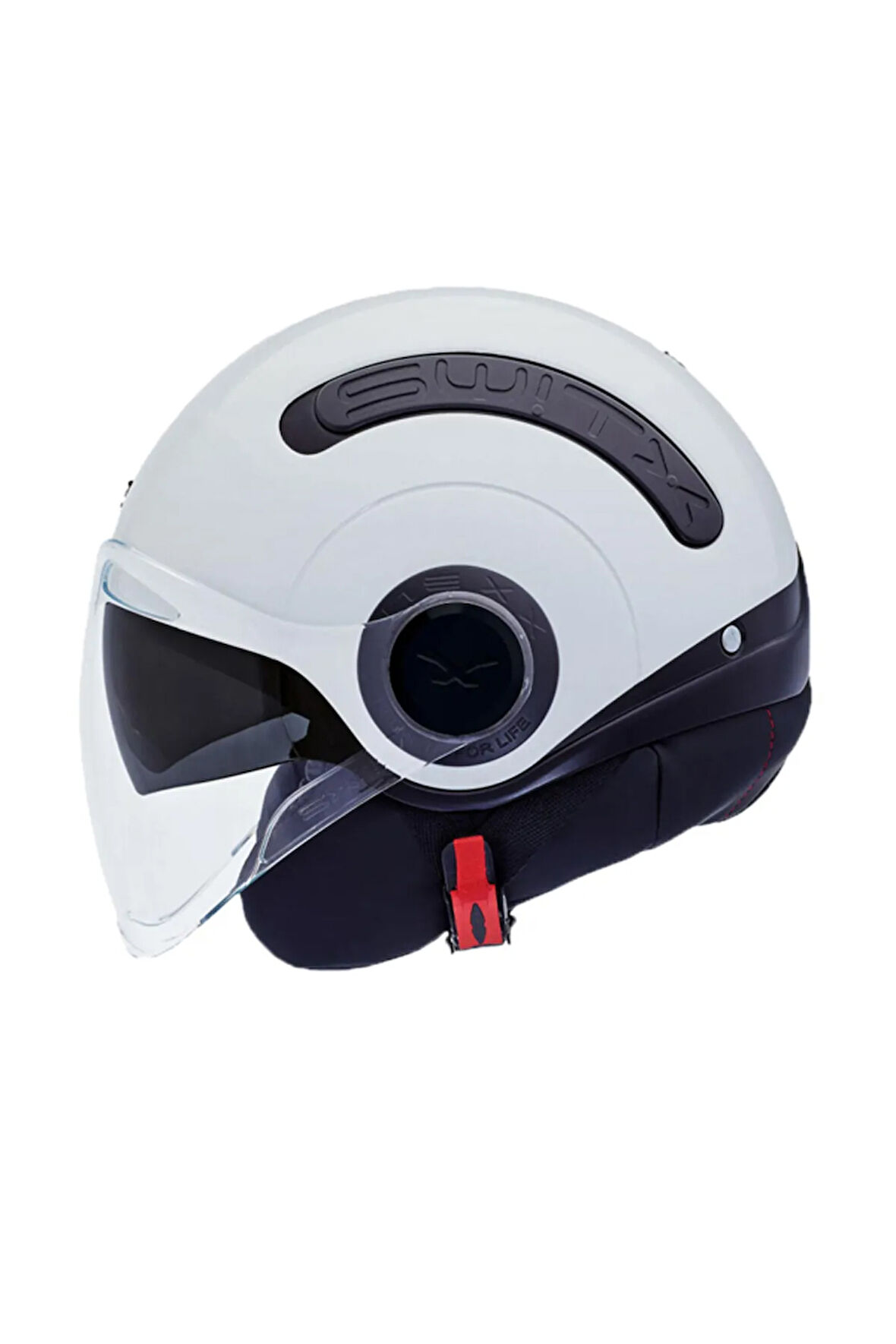 Sx.10 Açık Motosiklet Kaskı Beyaz